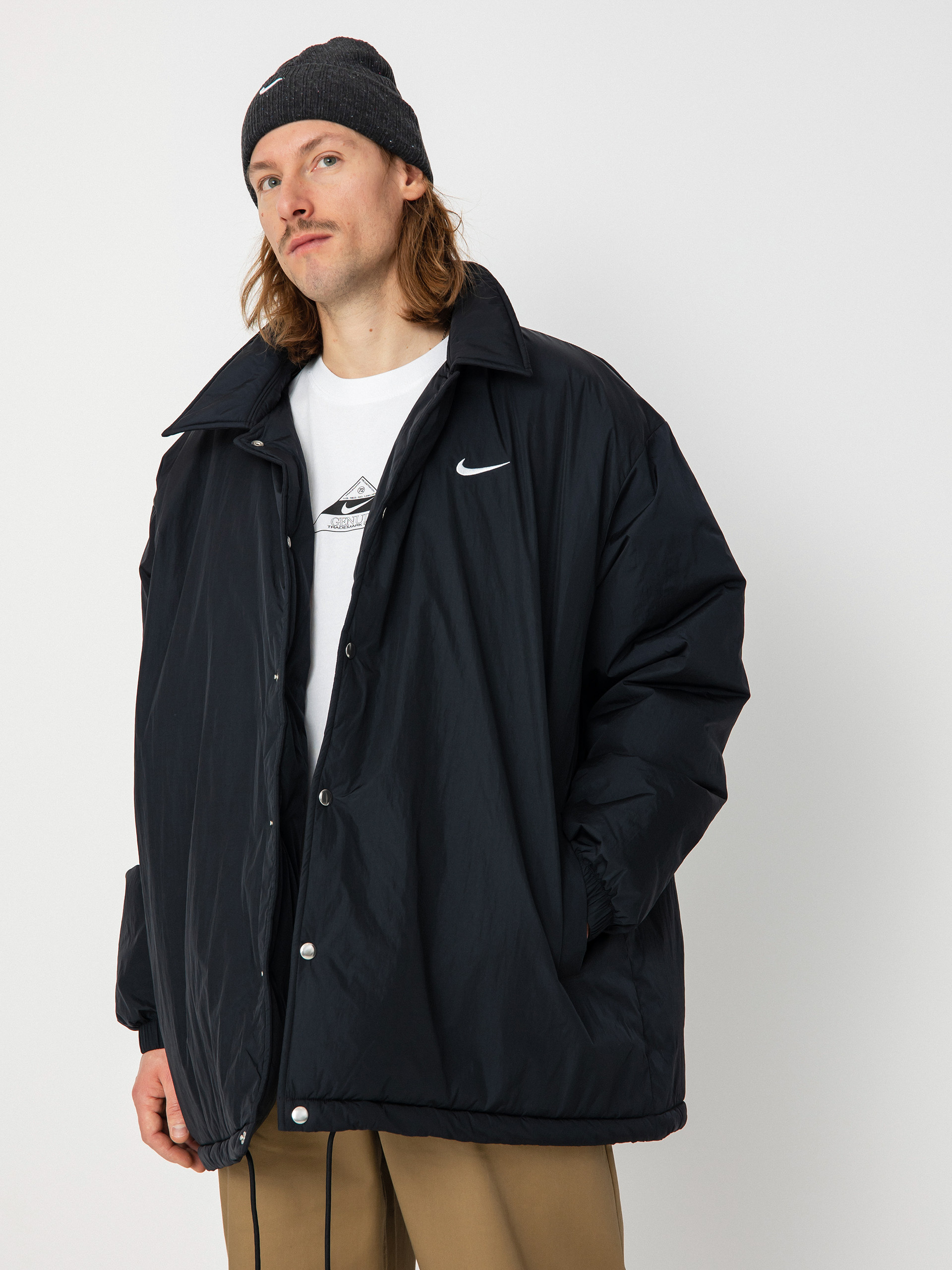 Nike SB Tf Filled Coaches Jacke (black/white)