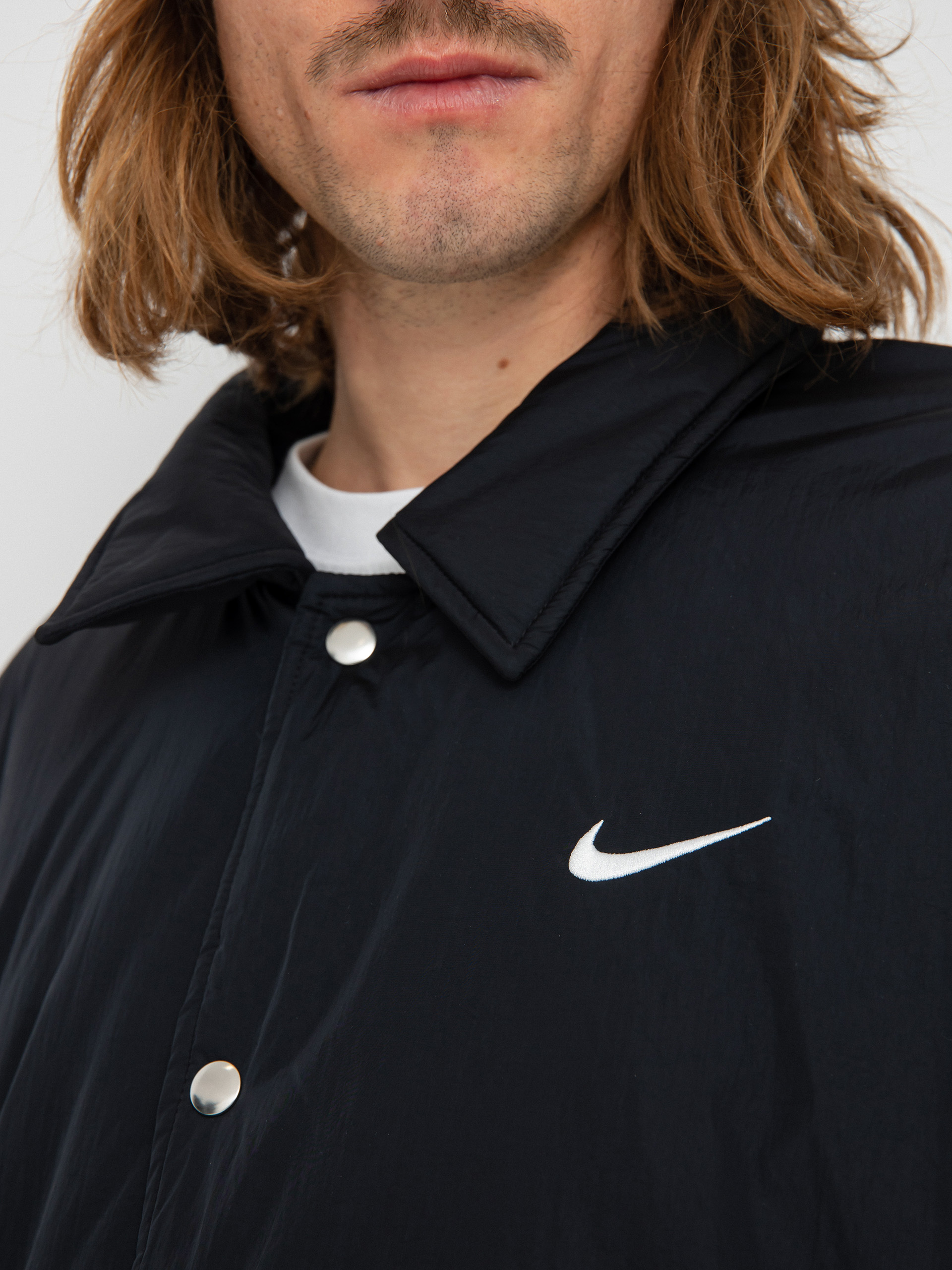 Nike SB Tf Filled Coaches Jacke (black/white)