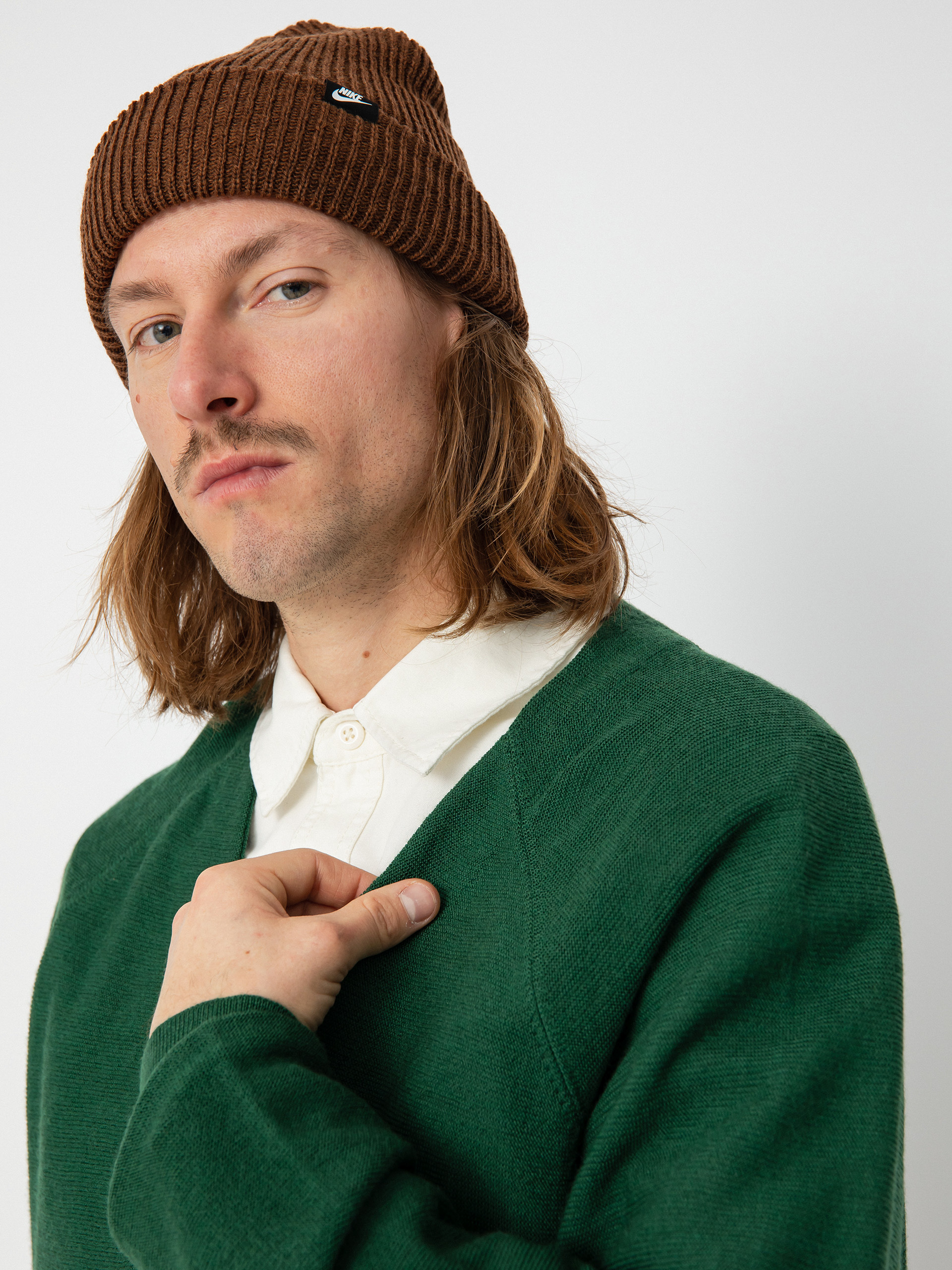 Nike SB Cardigan Pulli (gorge green/white)