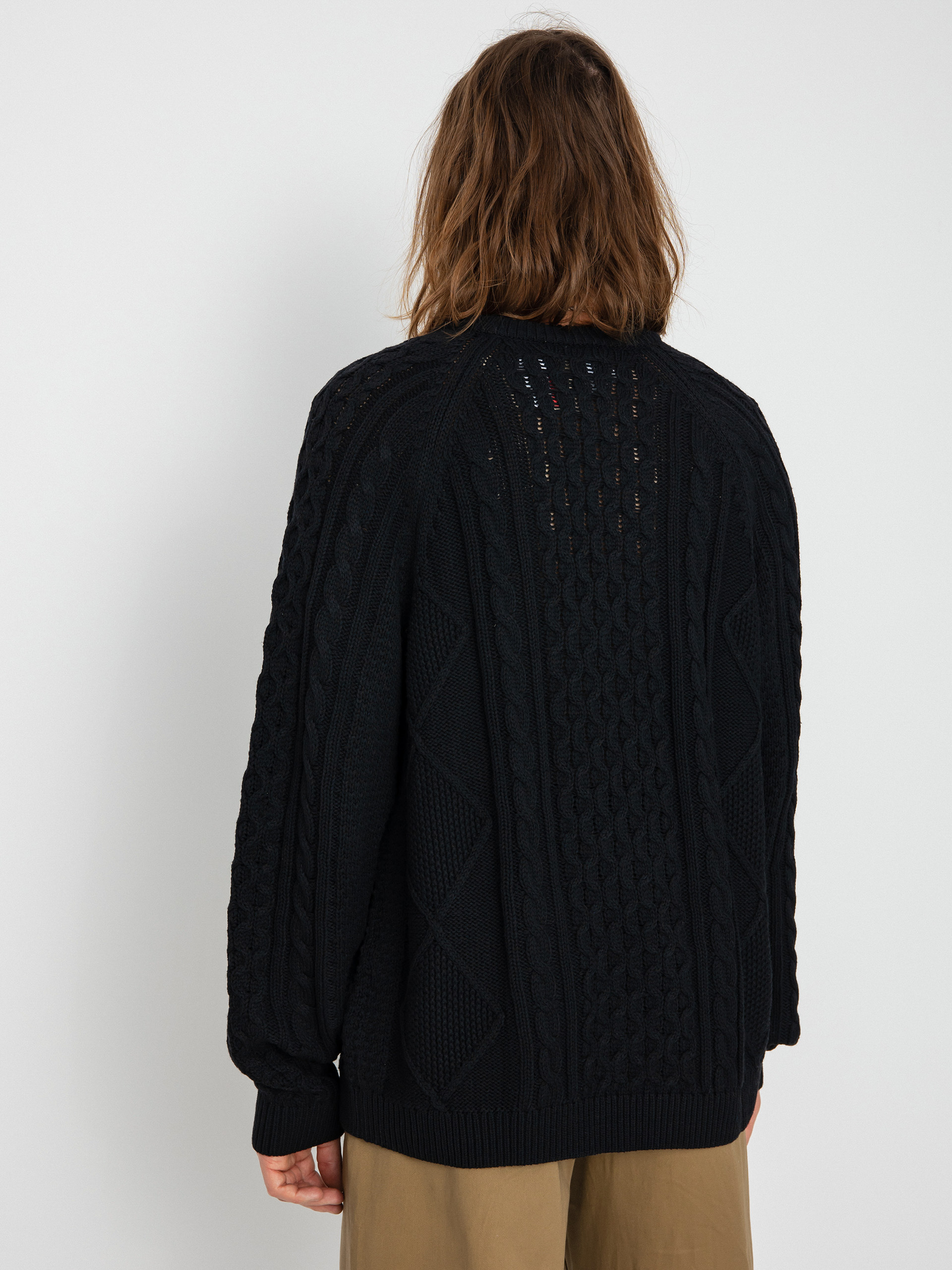 Nike SB Cable Knit Sweater - black (black)
