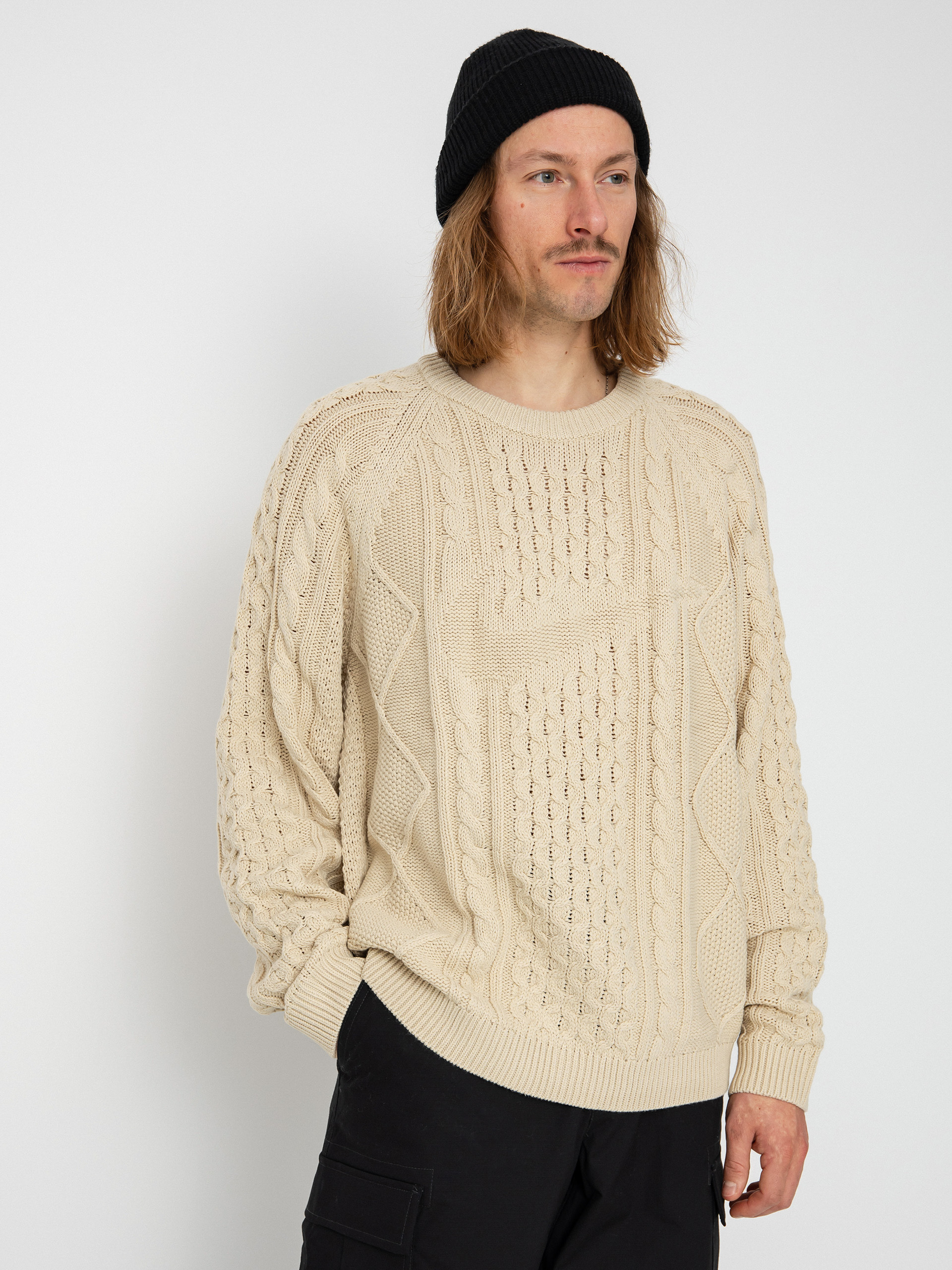 Nike SB Cable Knit Sweater (rattan)