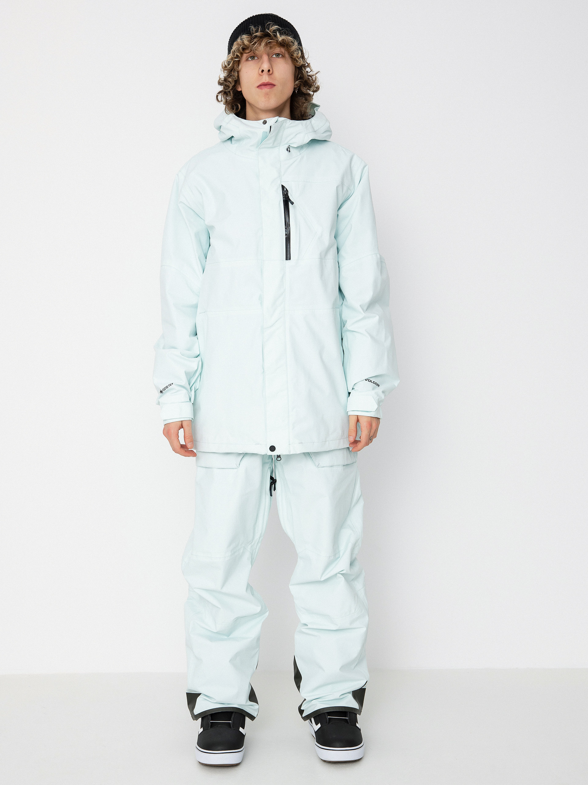 Herren Volcom L Gore Tex Snowboardjacke (sky)