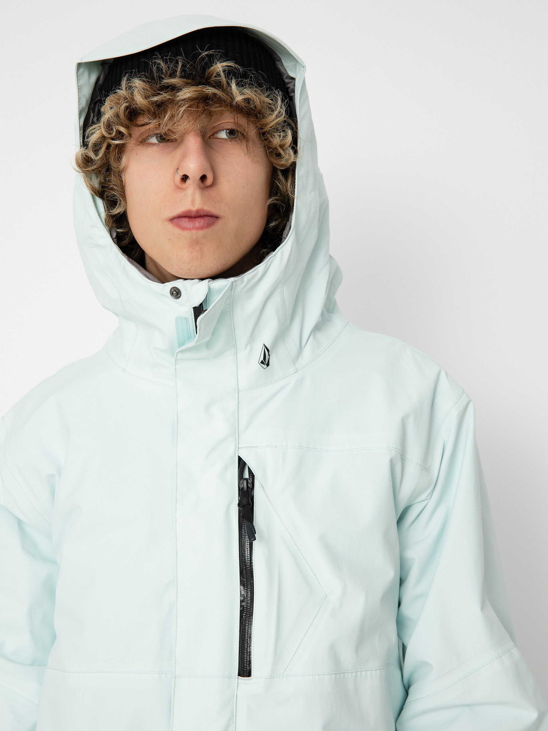 Herren Volcom L Gore Tex Snowboardjacke (sky)