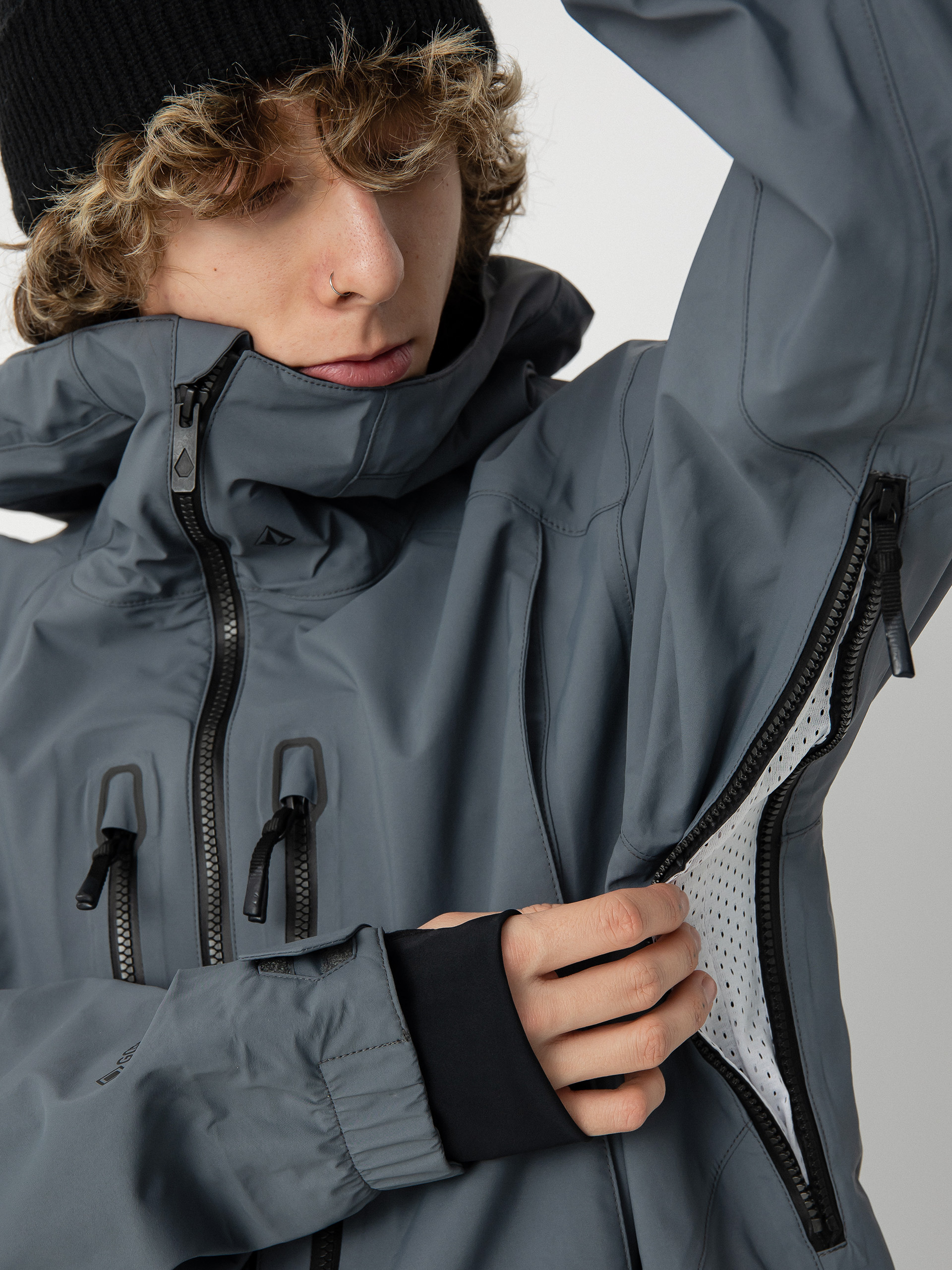 Mens Volcom Guide Gore Tex Snowboard jacket (dark grey)