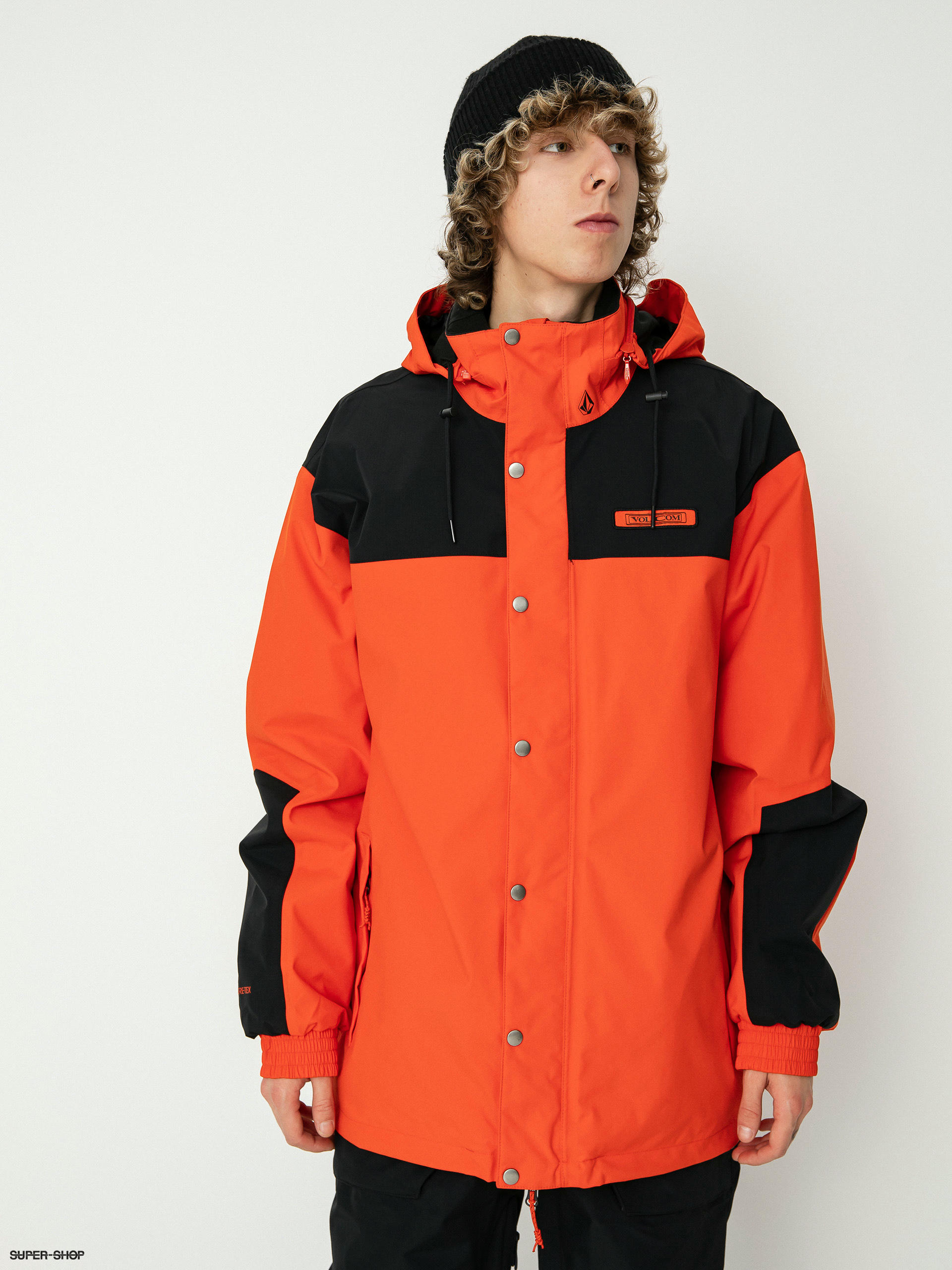 Orange discount snowboarding jacket