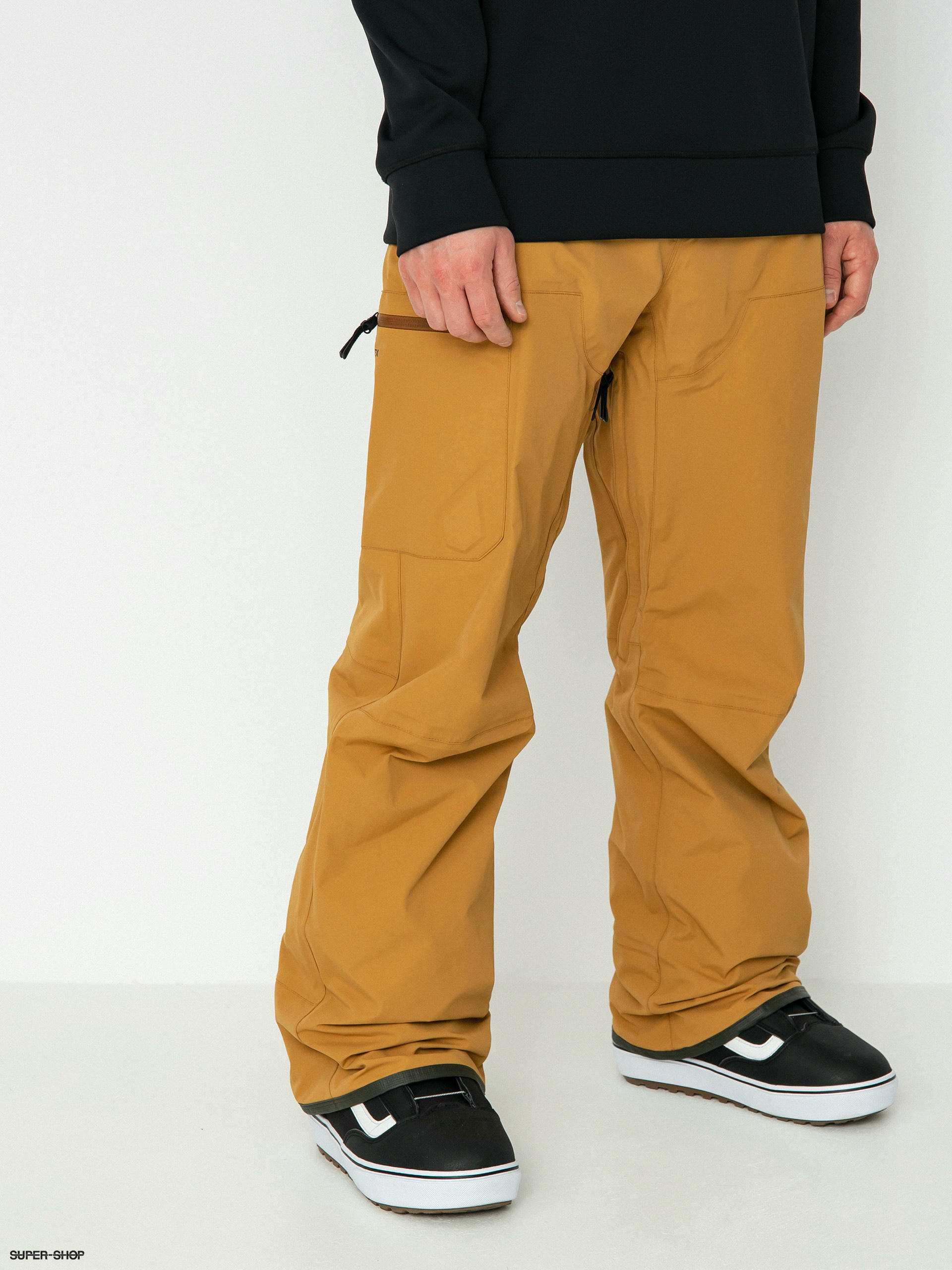 Volcom Men's SLC Snowboard Cargo Pant Caramel M ウエア | www