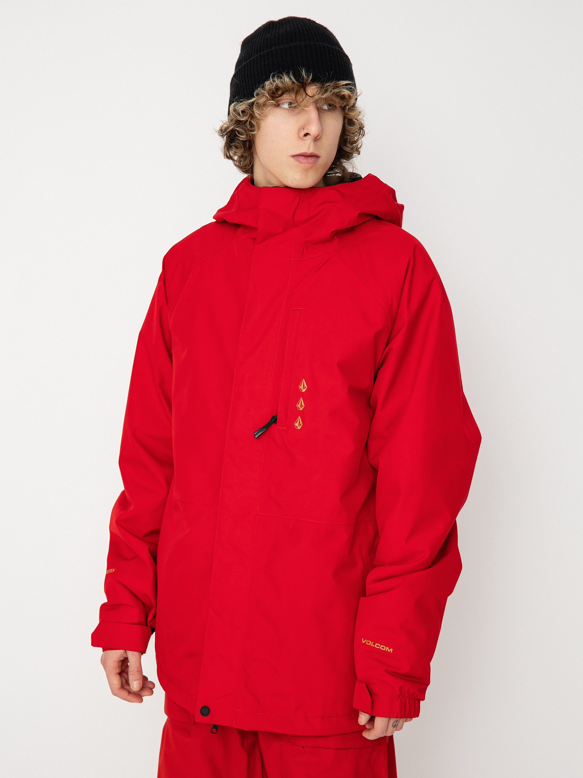 Red snowboard hot sale jacket mens