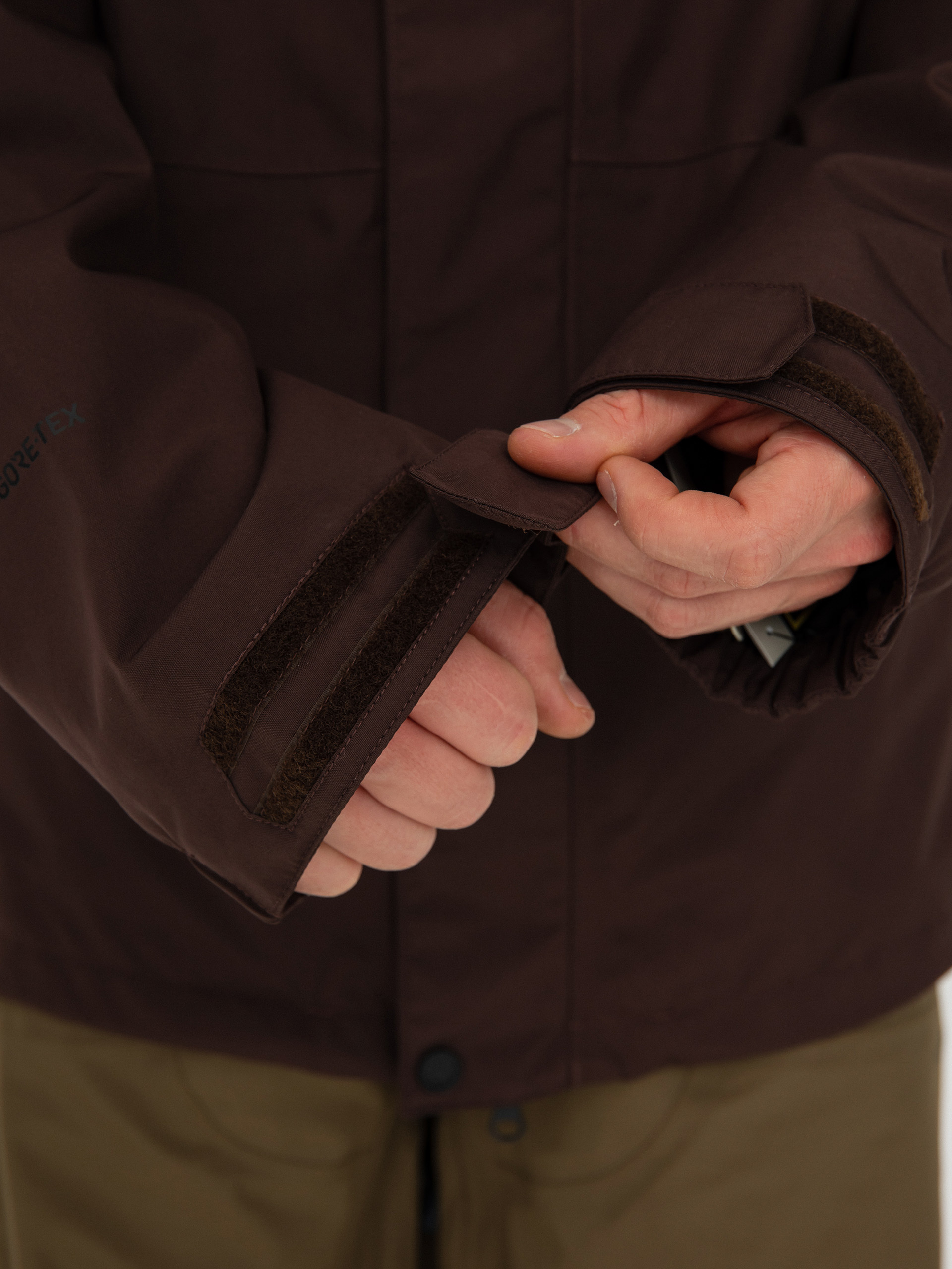 Mens Volcom Dua Gore Tex Snowboard jacket (brown)