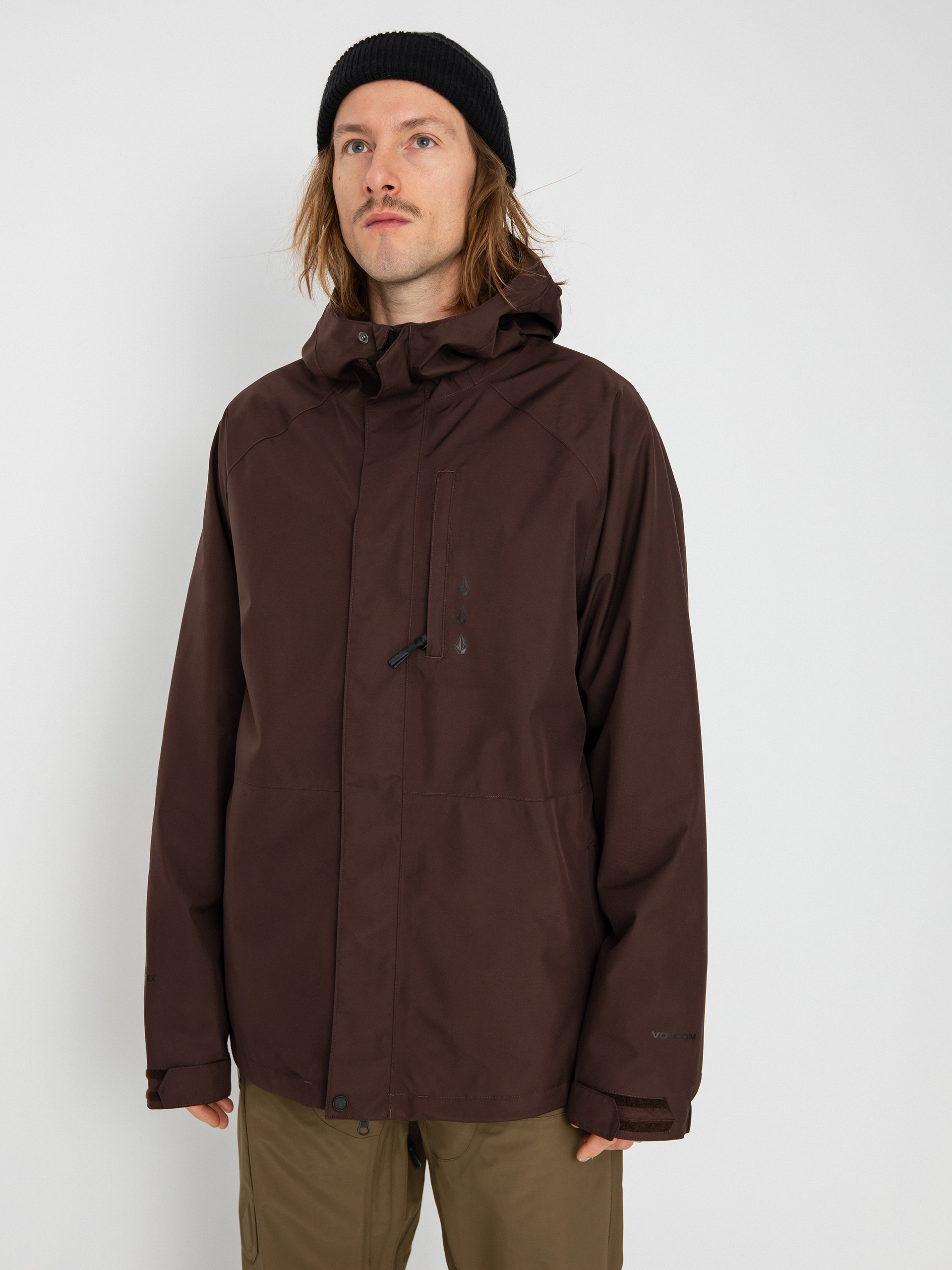 Mens Volcom Dua Gore Tex Snowboard jacket (brown)