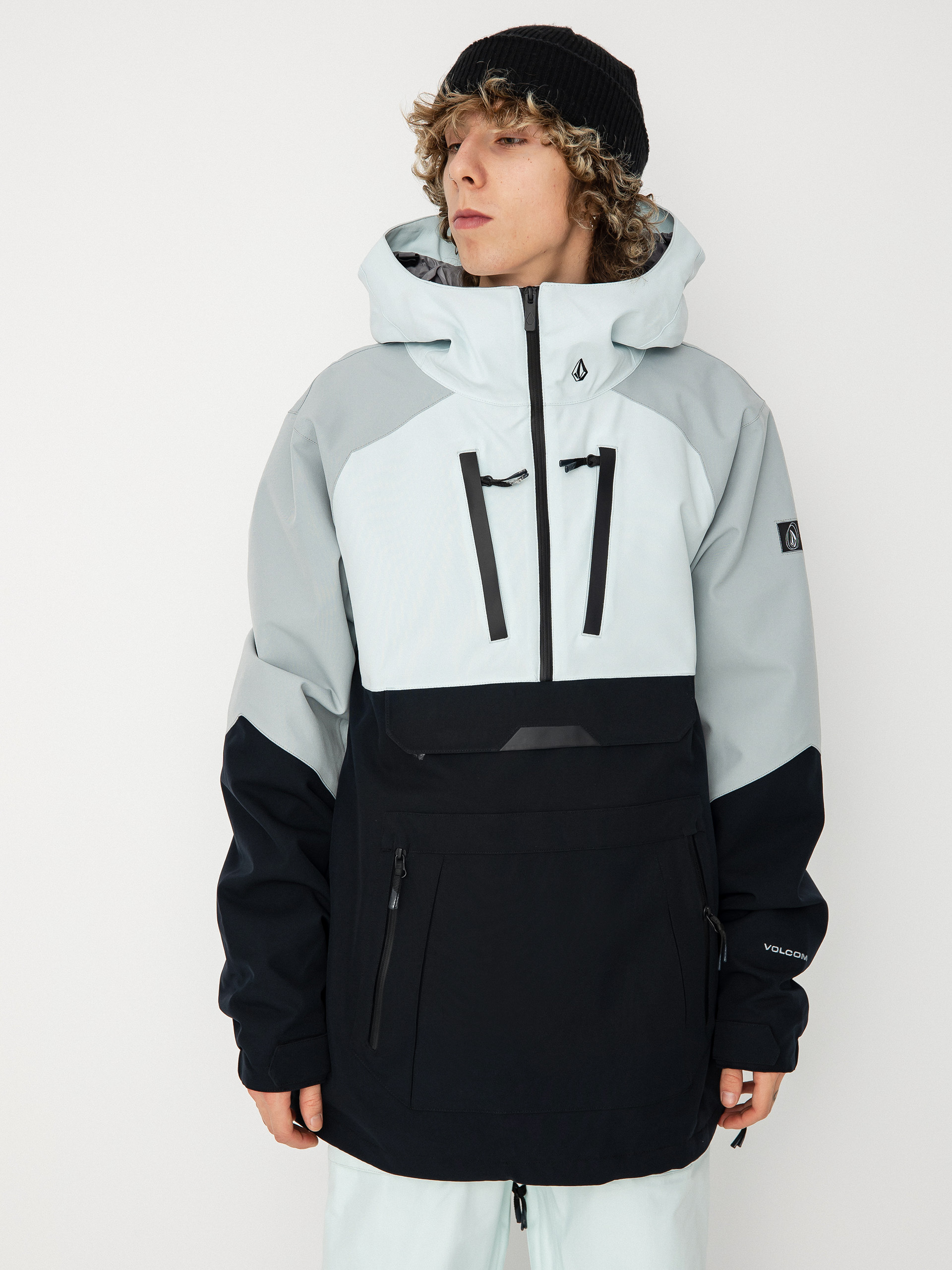 Volcom Brighton Pullover Snow Jacket Chestnut Brown