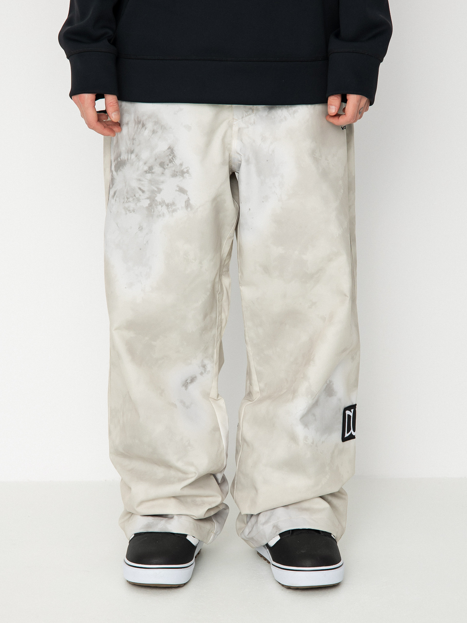 Mens Volcom Vlcmxdustbox Snowboard pants (bleach cream)