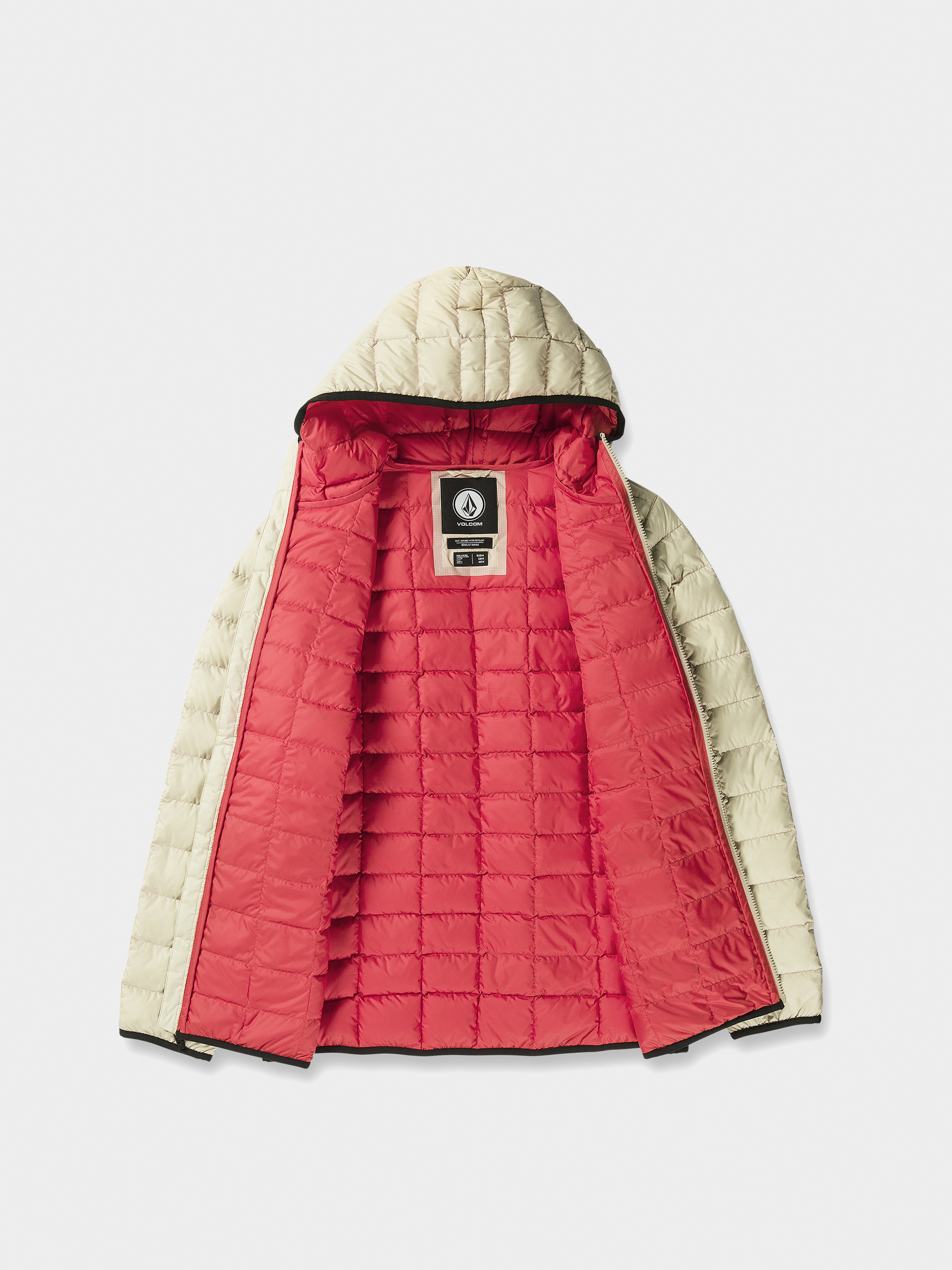 Mens Volcom Puff Puff Give Snowboard jacket (khaki)