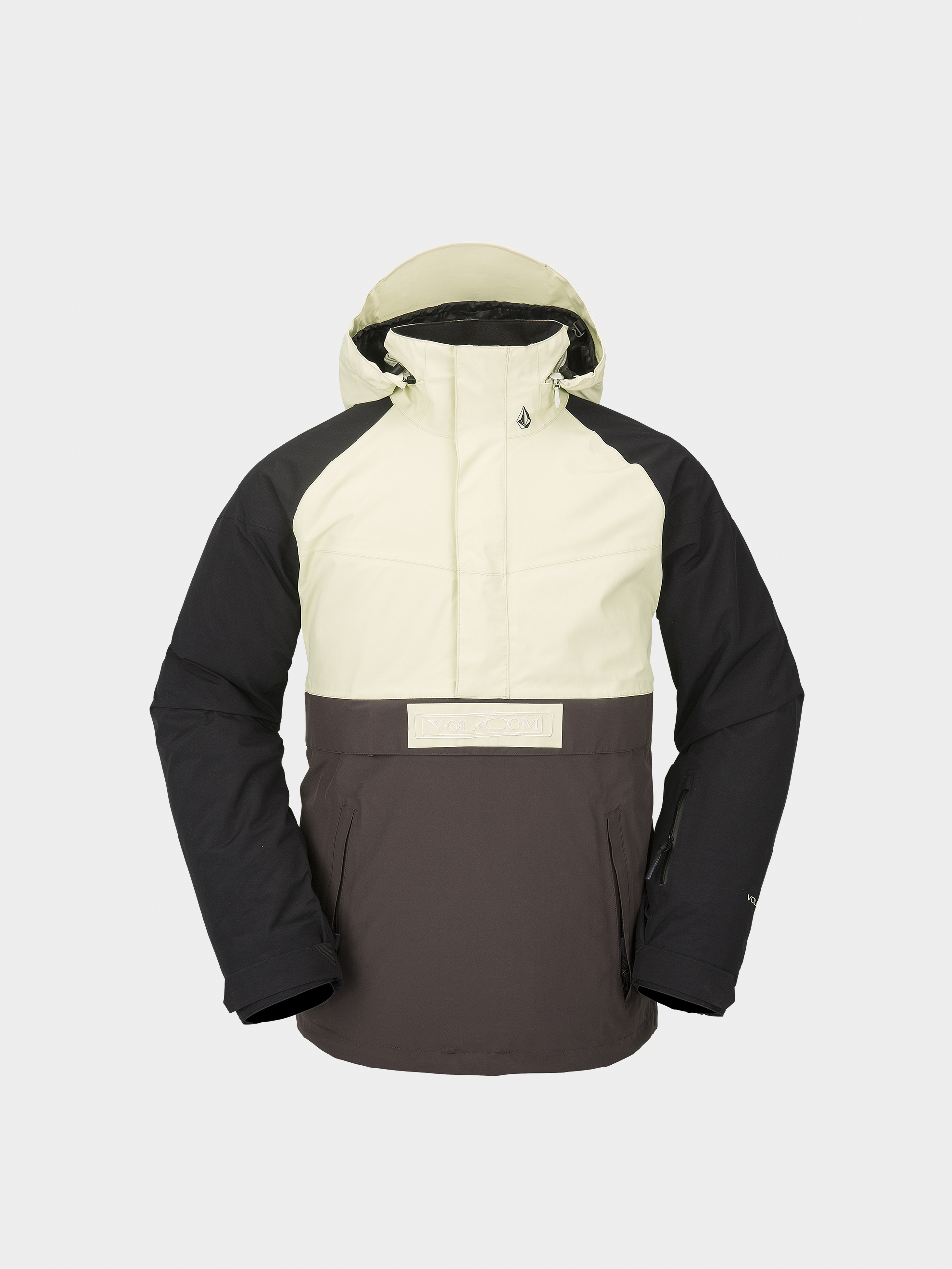 Khaki pullover jacket hotsell