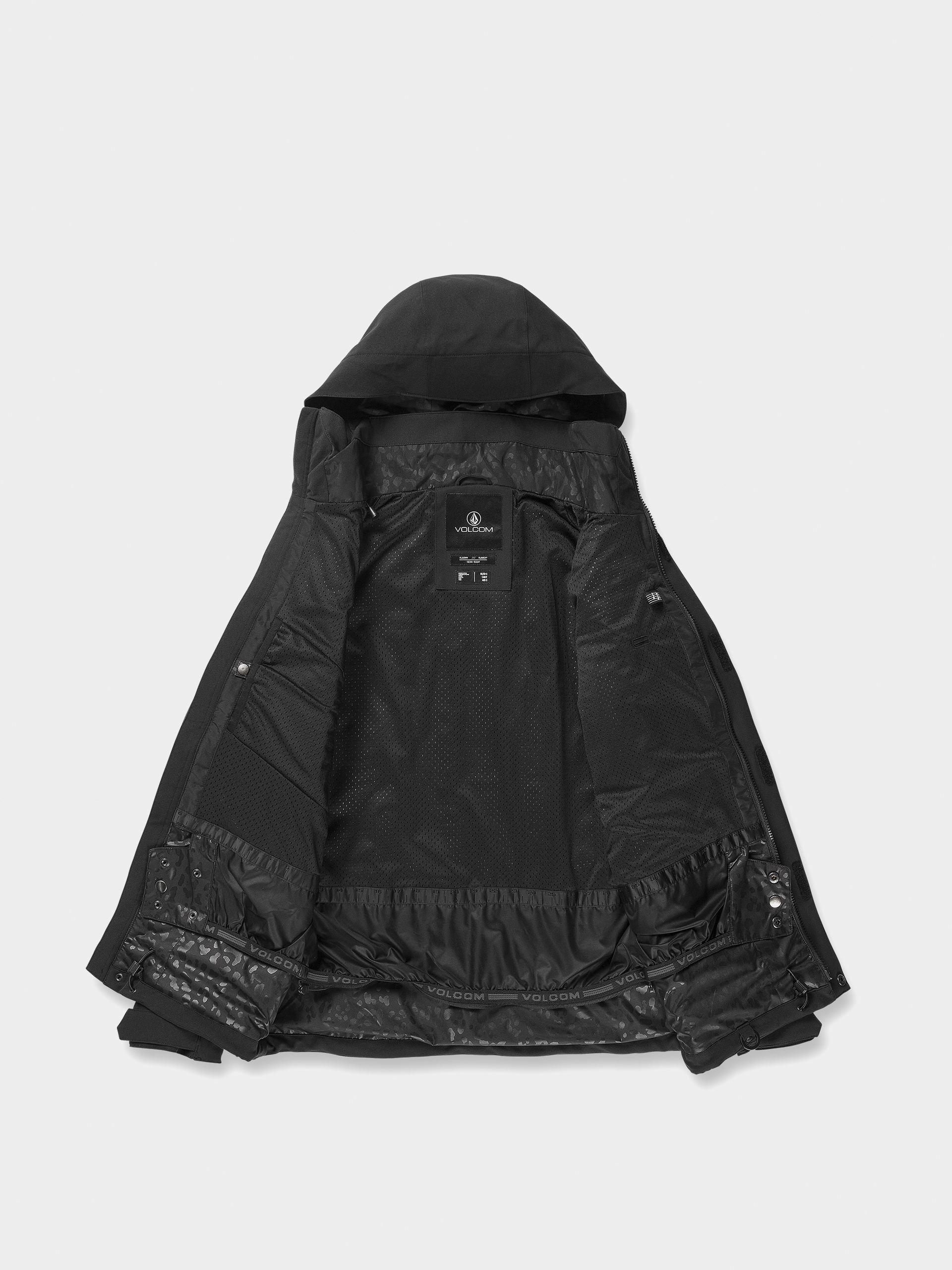 Damen Volcom T.T.T. 4 In 1 Snowboardjacke (black)