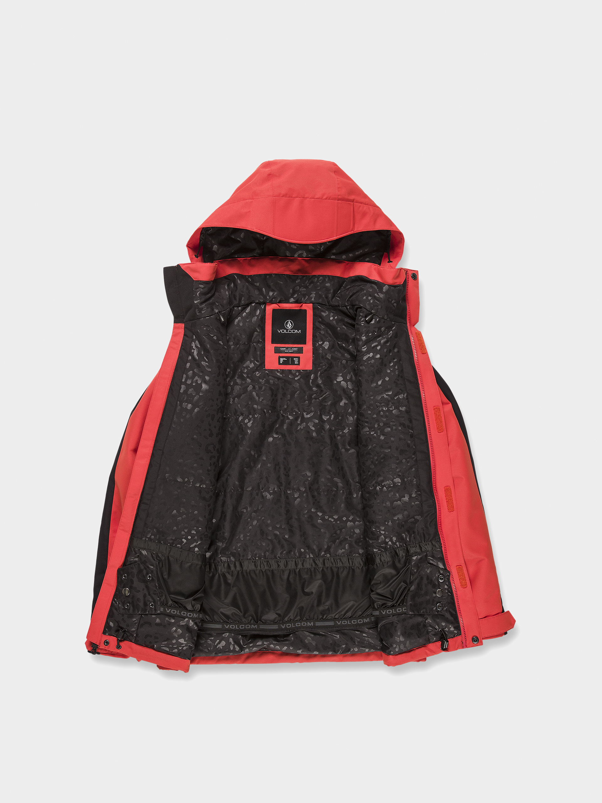 Damen Volcom Westland Ins Snowboardjacke (orange shock)