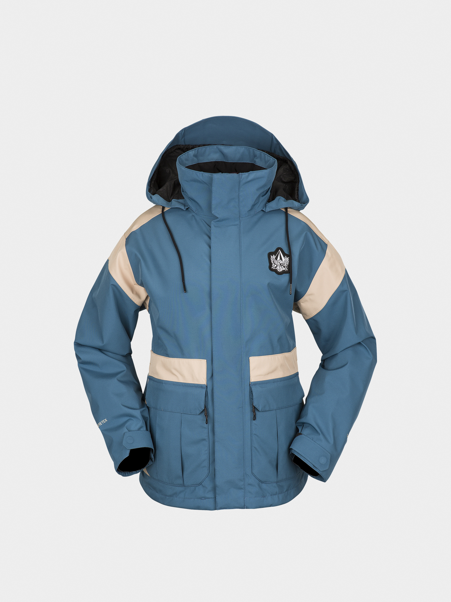 Womens Volcom Melancon Gore Tex Snowboard jacket (petrol blue)