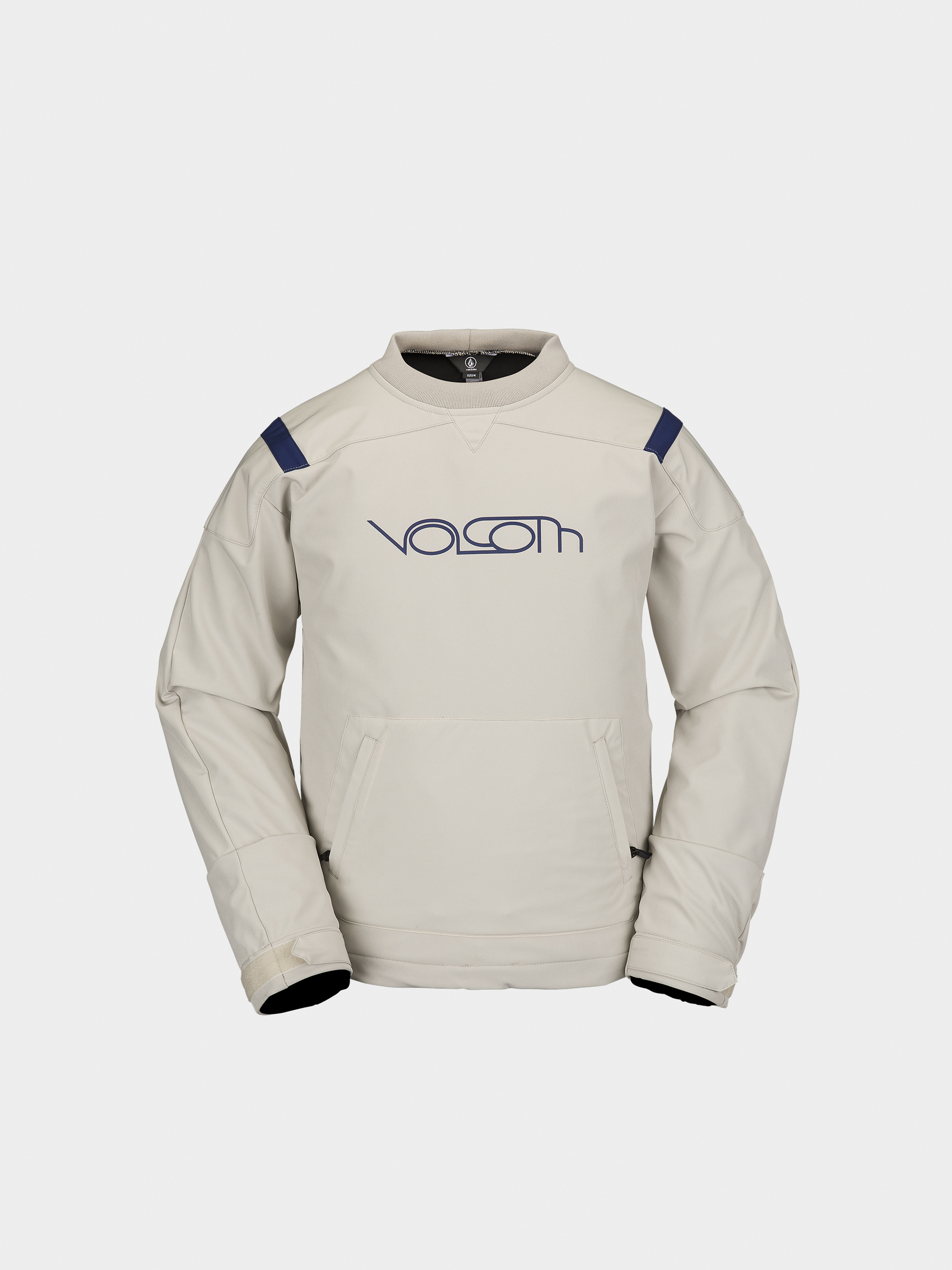 Volcom All I Got Pullover Crew Jacket - white (off white)