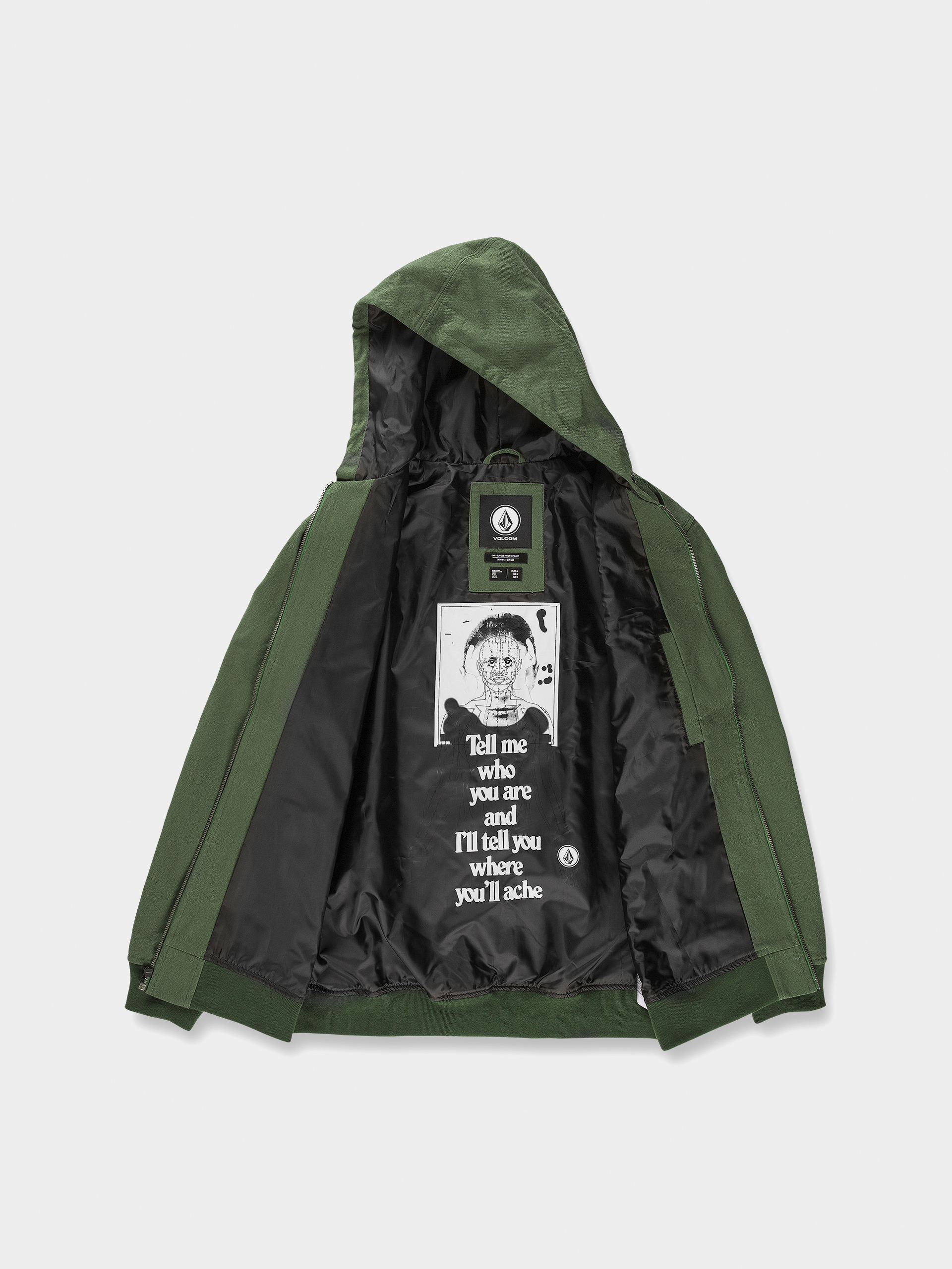 Volcom Dustbox Jacket - green (military)