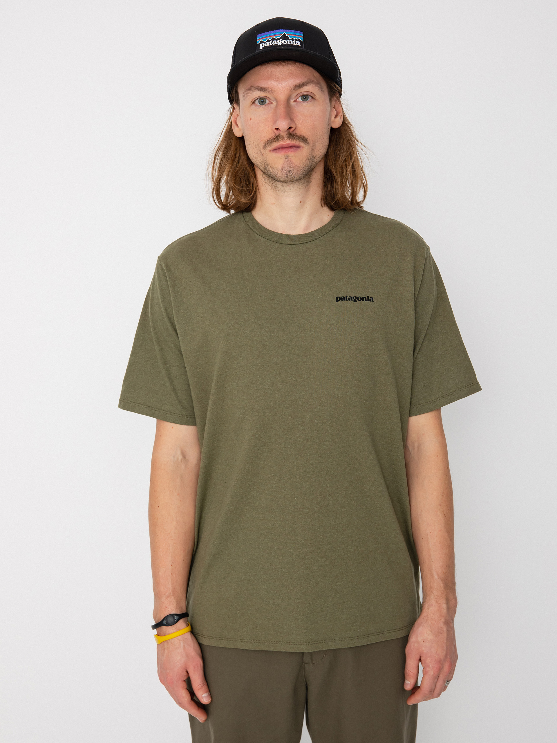 Patagonia P 6 Logo Responsibili T-shirt (wyoming green)