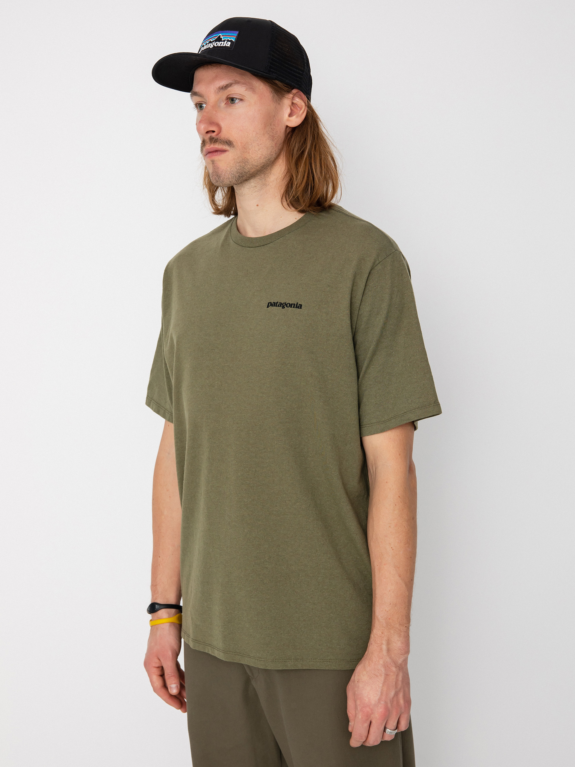 Patagonia P 6 Logo Responsibili T-shirt (wyoming green)