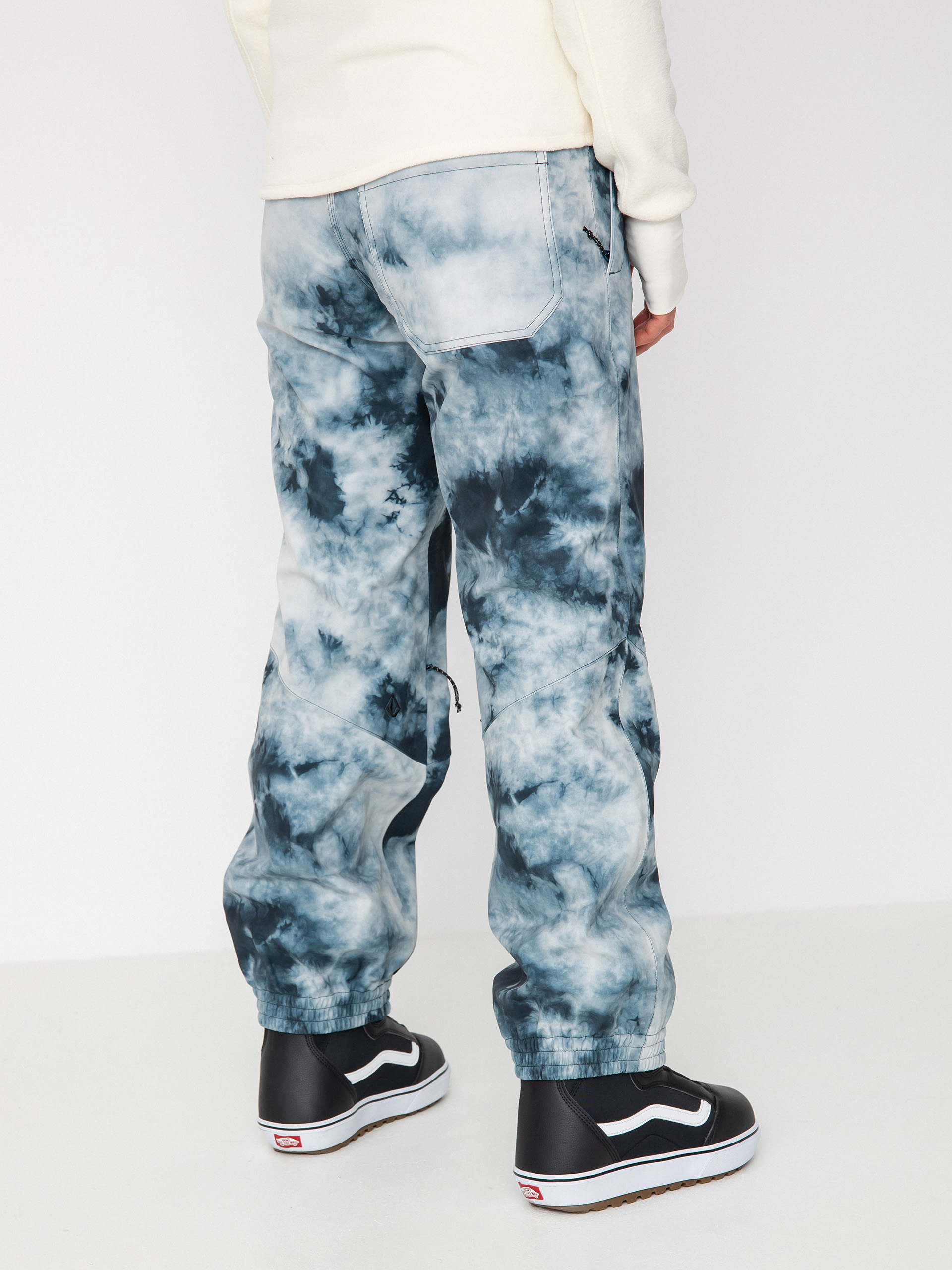 Womens Volcom Dust Up Bonded Snowboard pants (storm tie dye)