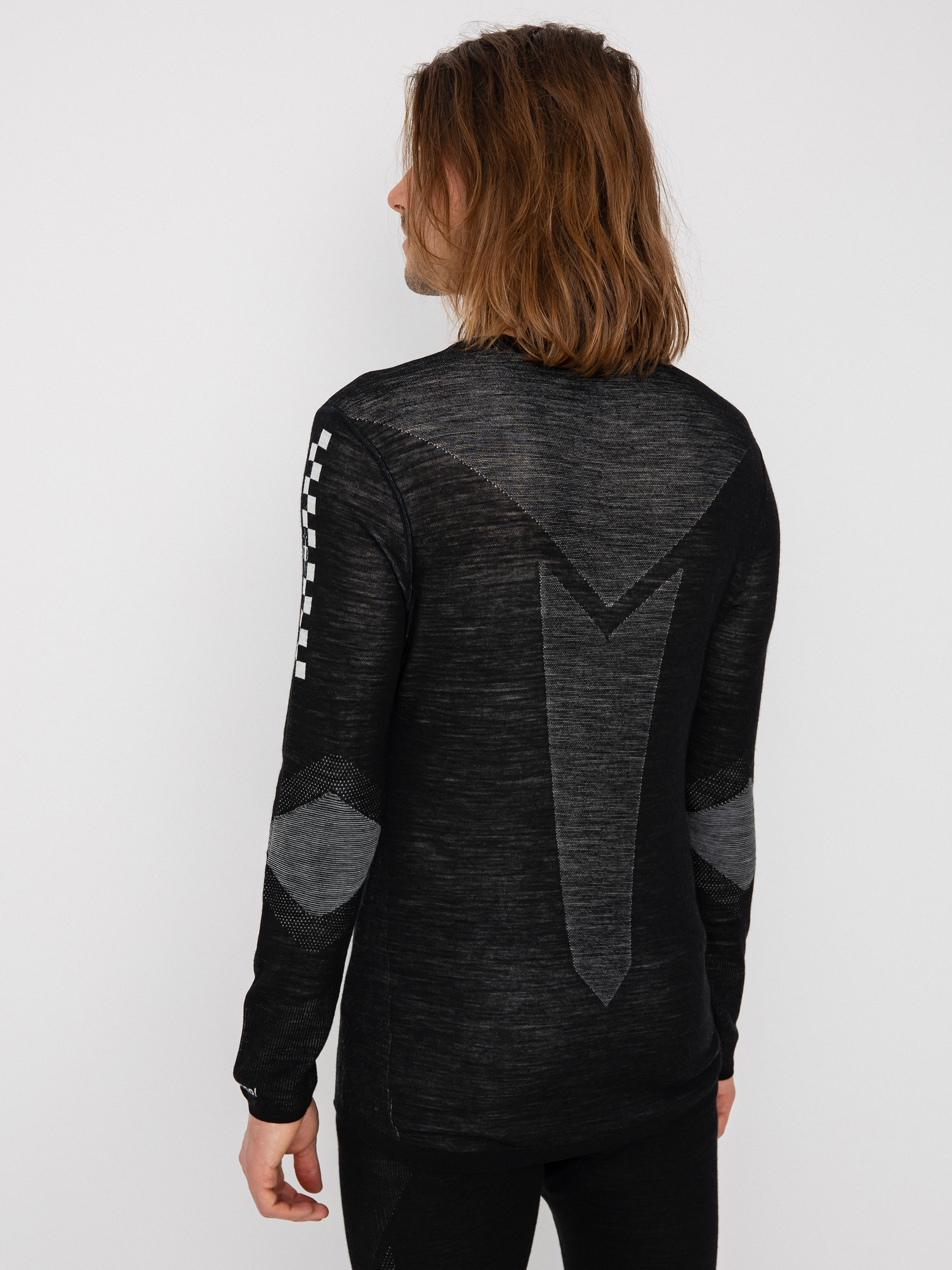 Mens Vans X Smartwool Intraknit Merino Crew Active longsleeve (black)