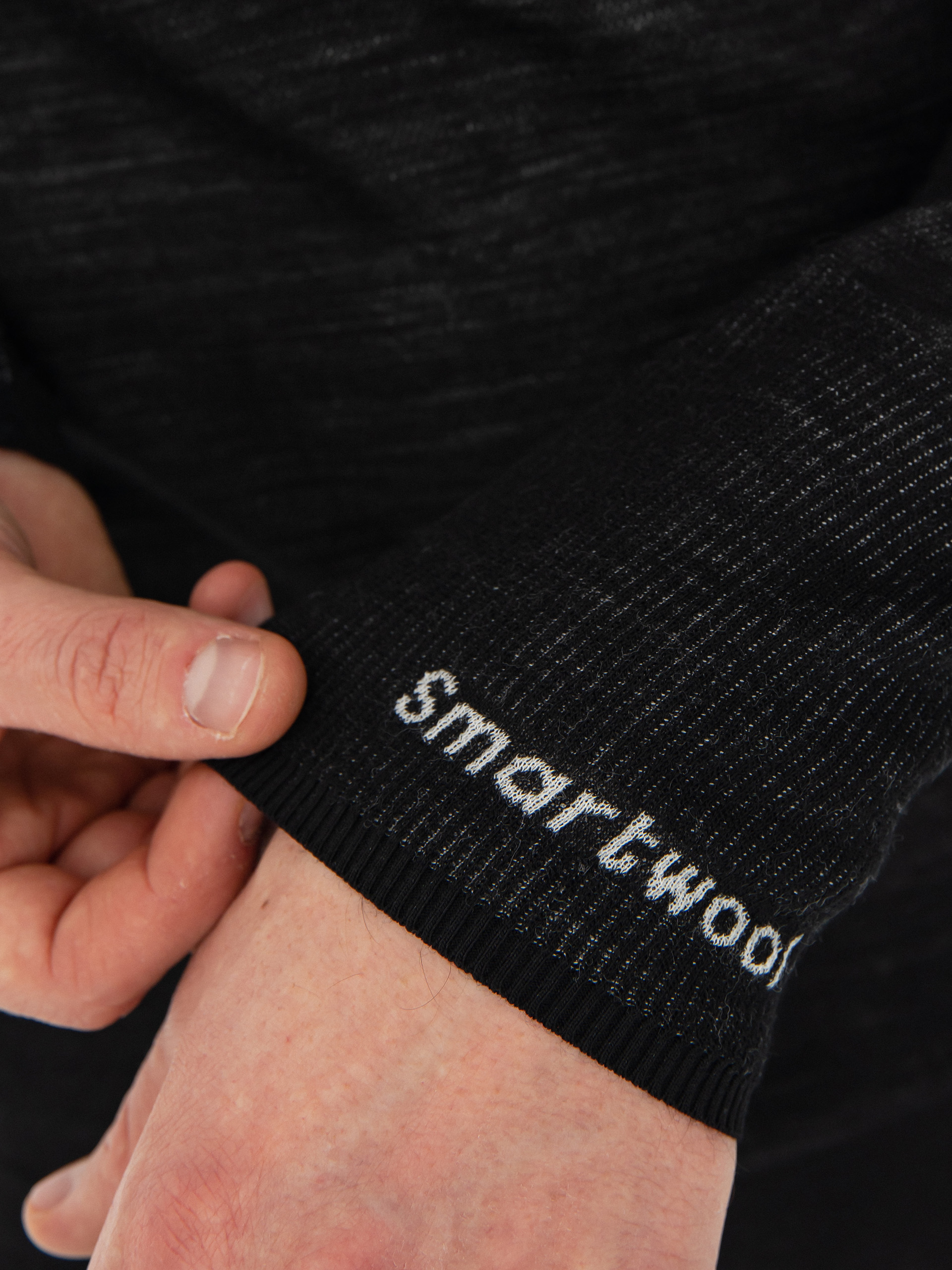 Mens Vans X Smartwool Intraknit Merino Crew Active longsleeve (black)