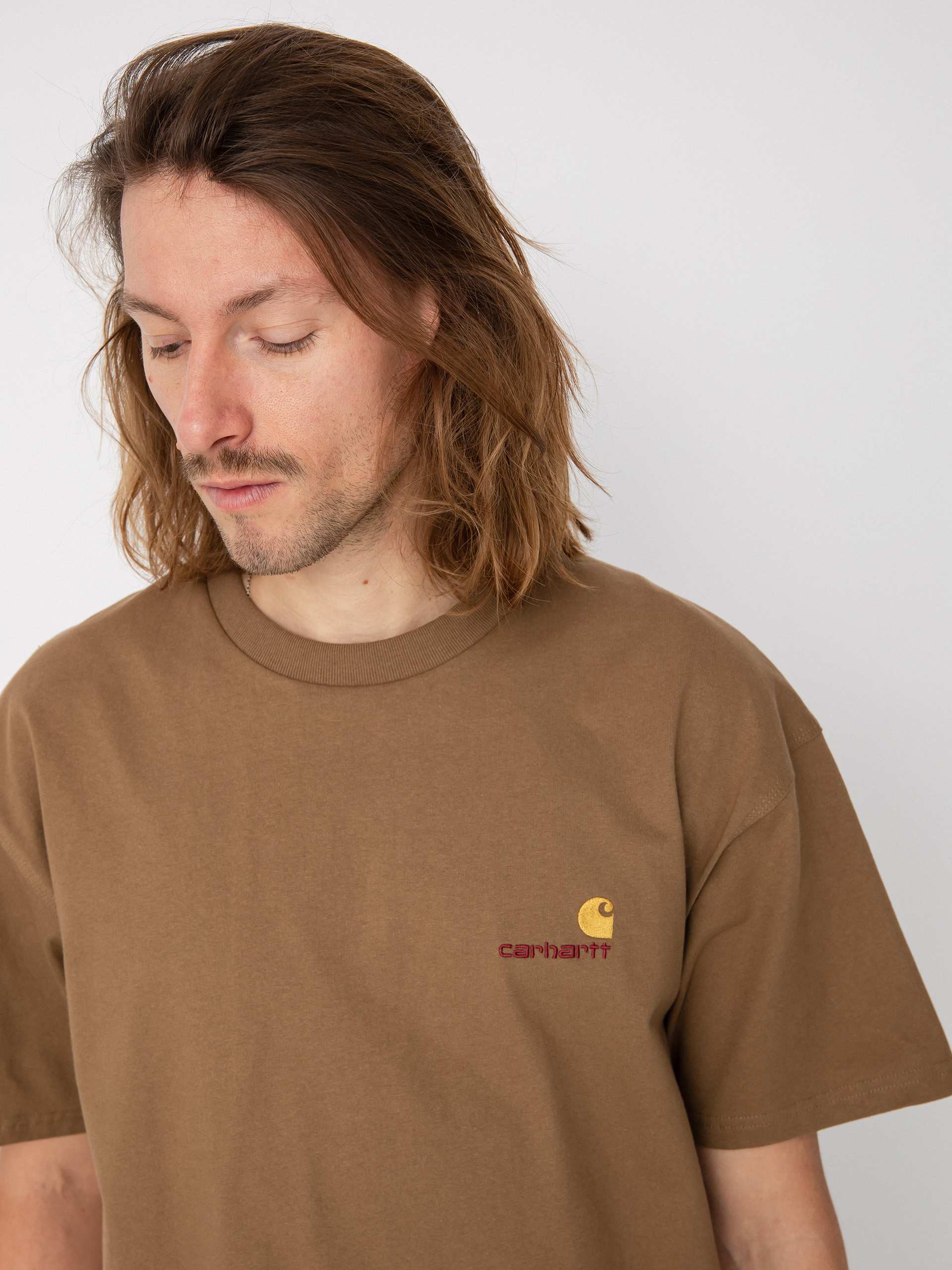 Carhartt WIP American Script T-shirt (buffalo)