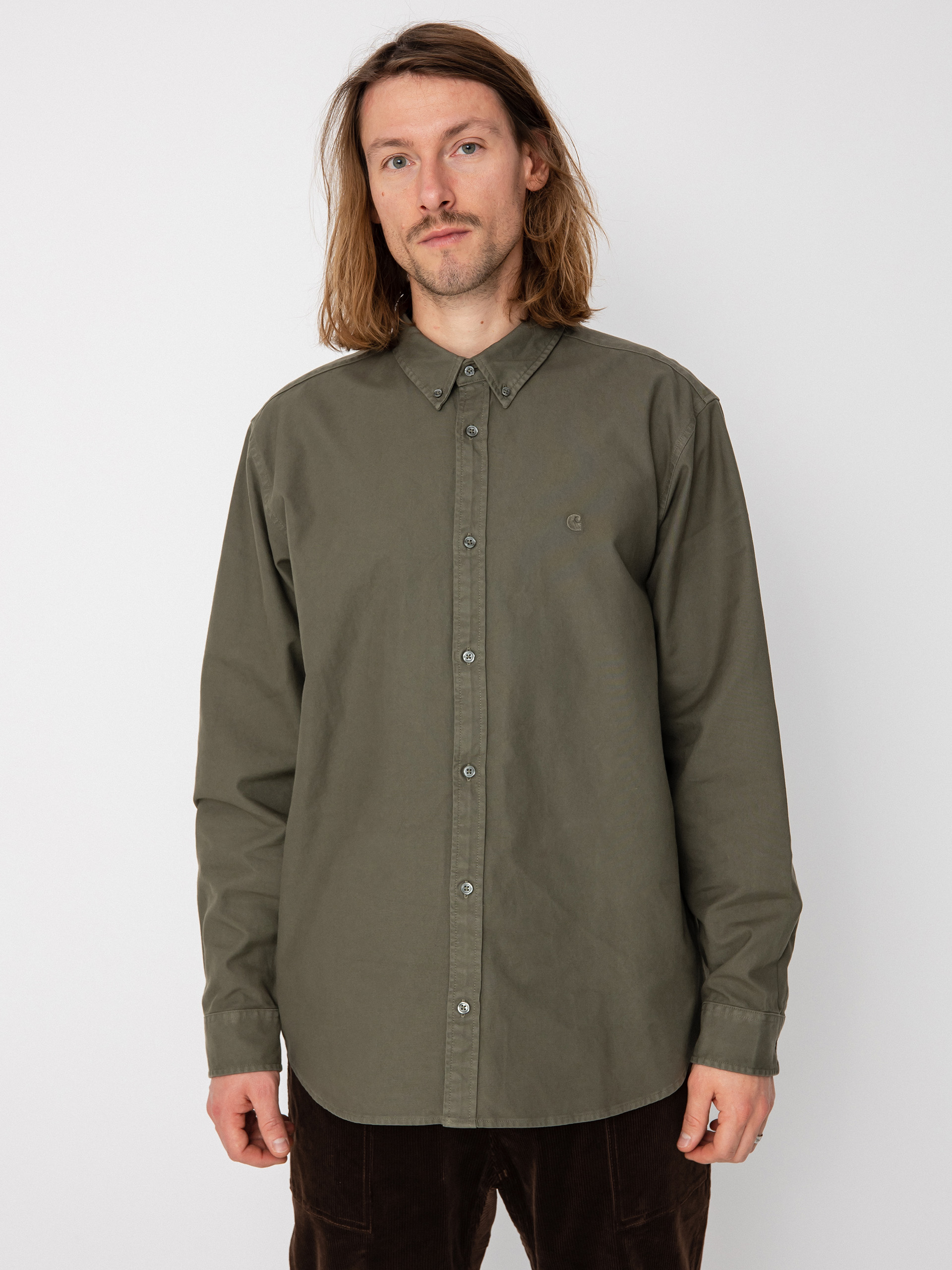 Carhartt WIP Bolton Shirt (salvia)