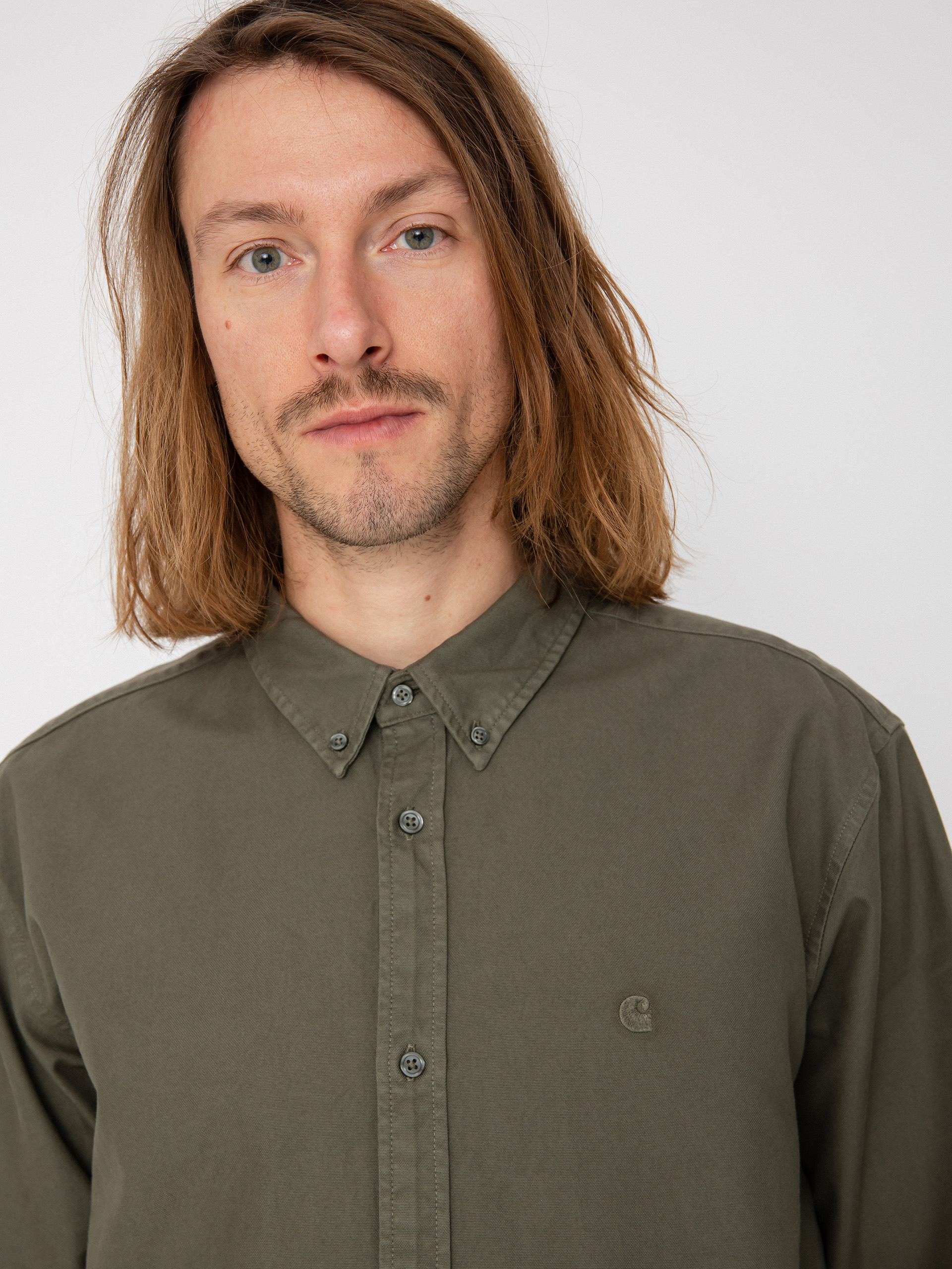 Carhartt WIP Bolton Shirt (salvia)