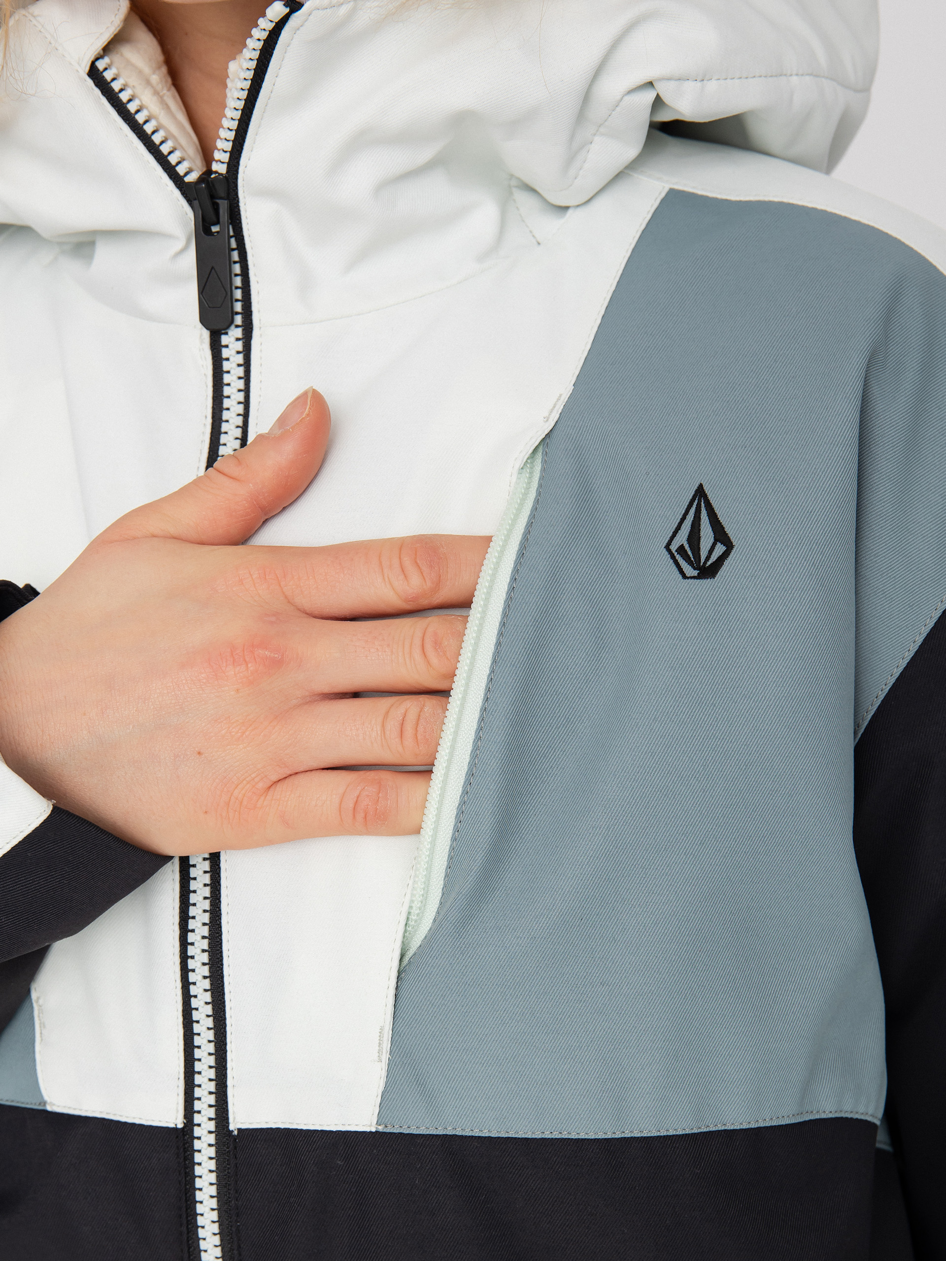 Damen Volcom Rossland Ins Snowboardjacke (ice green)