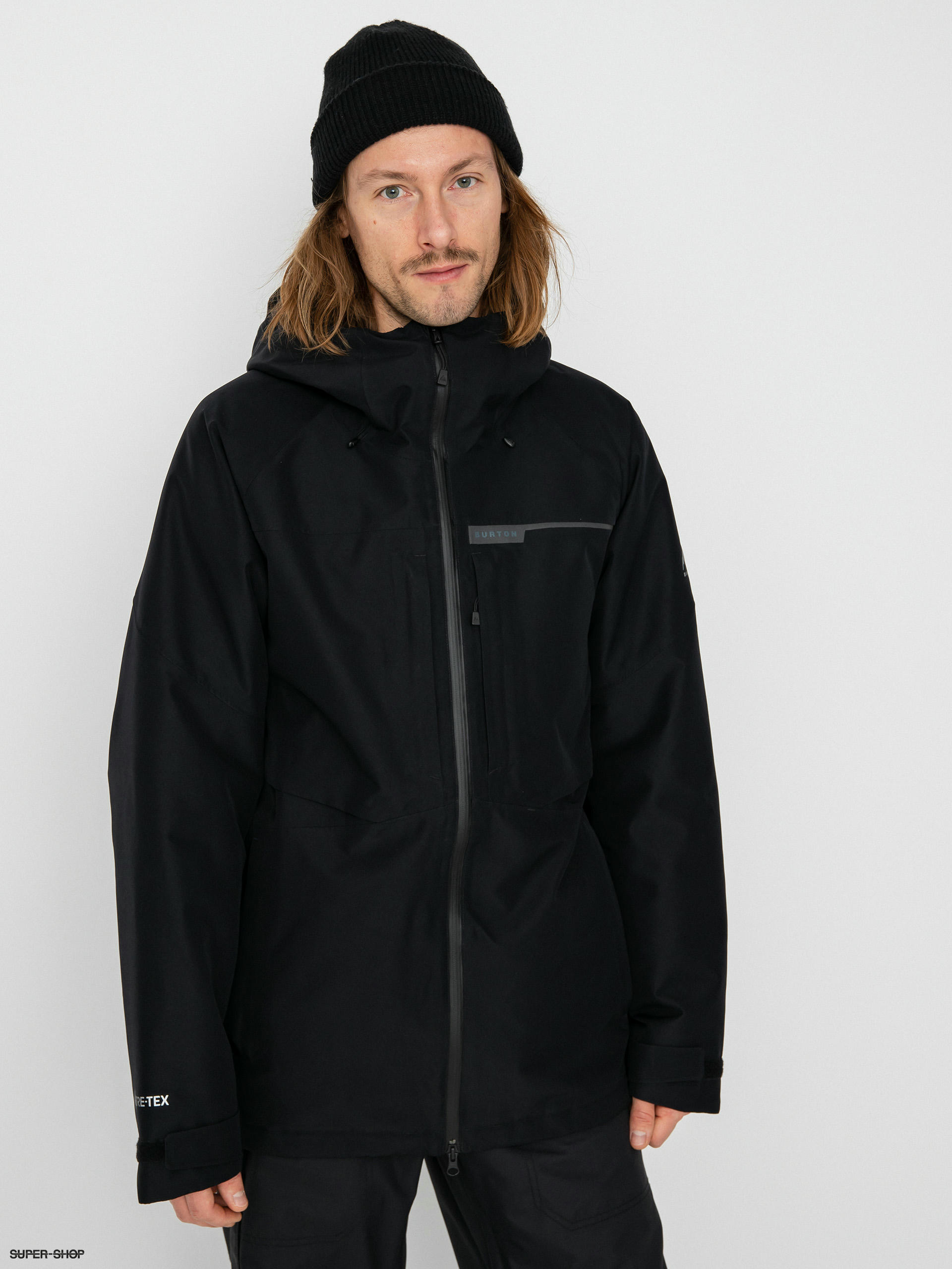 Mens Burton Pillowline Gore Tex 2L Snowboard jacket (true black)