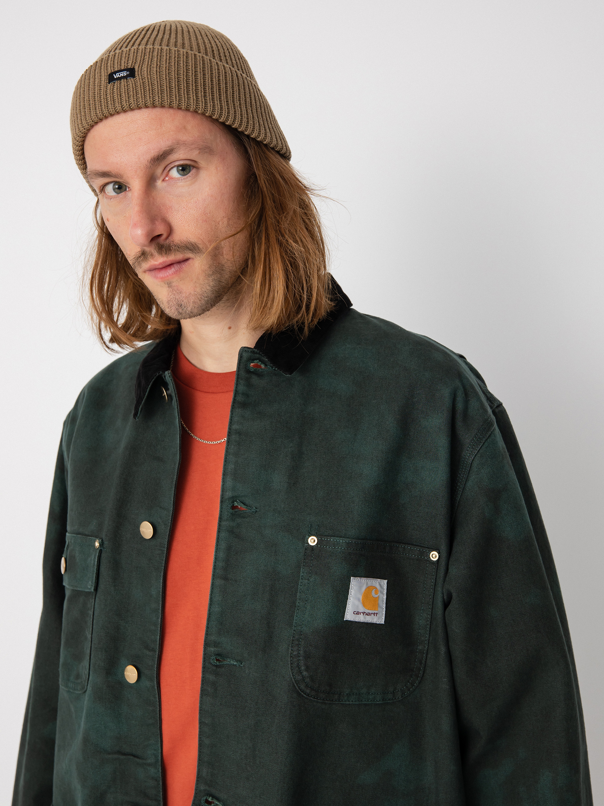 Carhartt WIP OG Chore Chromo Jacket - green (treehouse chromo/black)