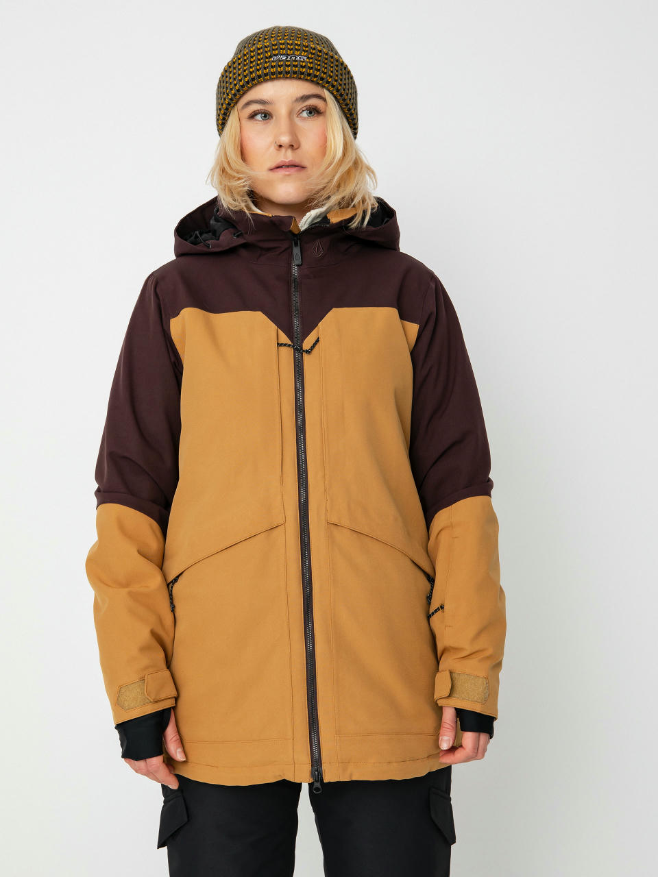 Volcom Shelter 3D Stretch Snowboardjacke Wmn (caramel)