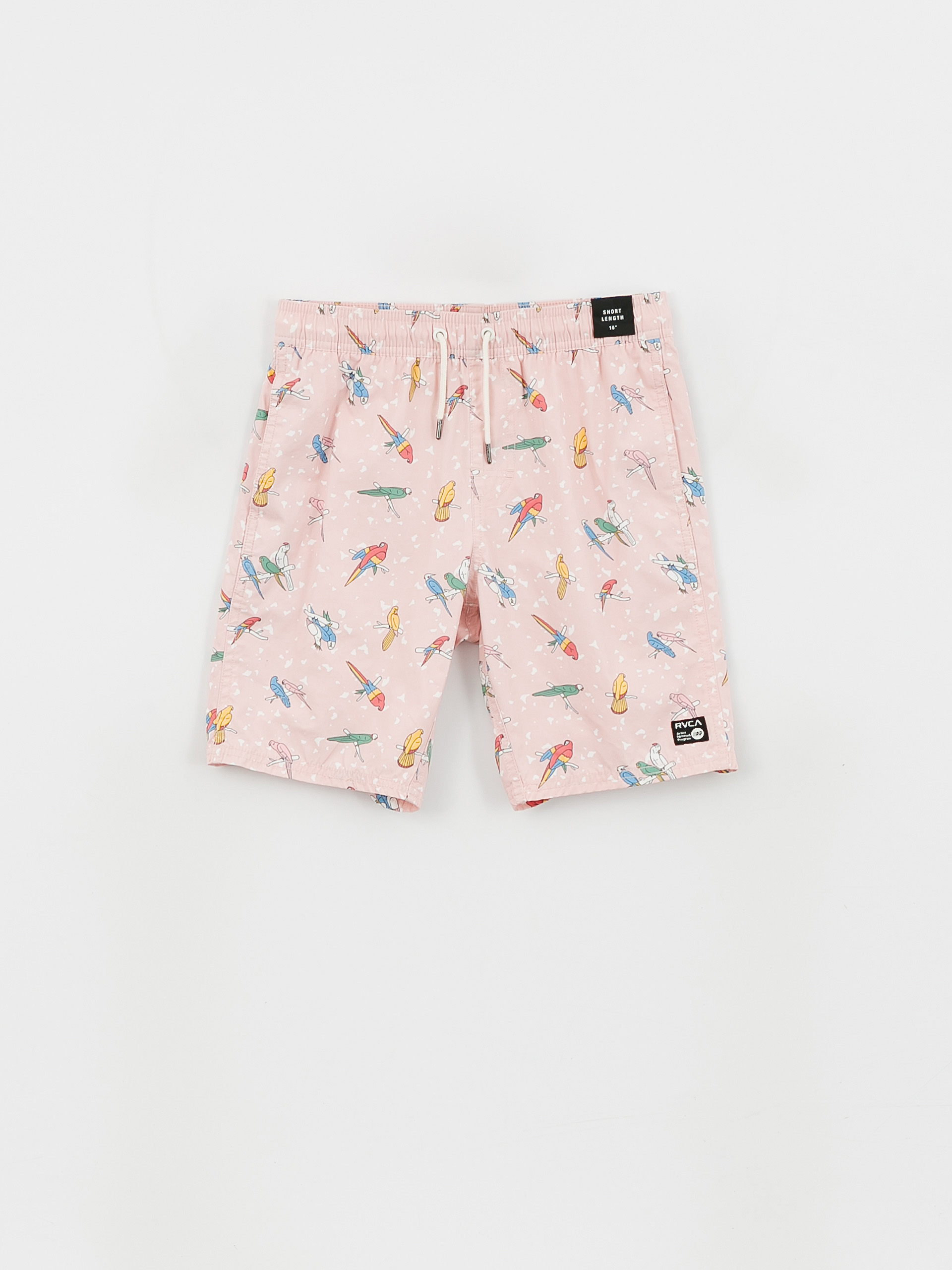 RVCA Lp X Klw Elastic Sho JR Shorts (pink)