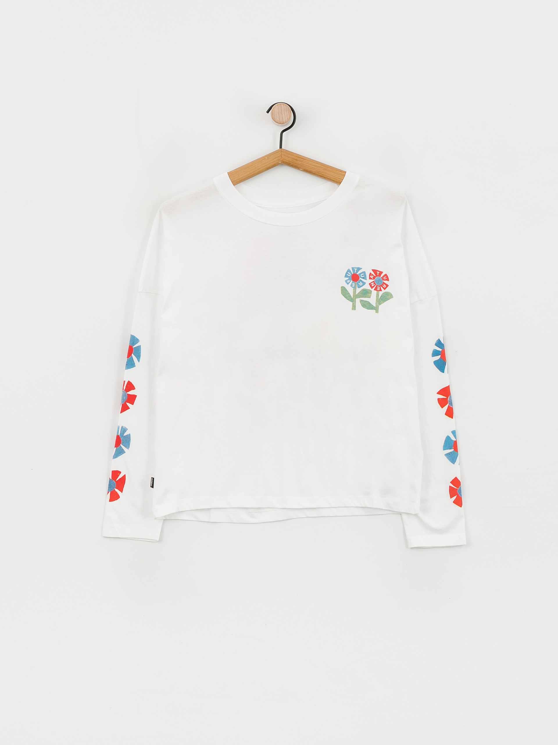 Element Flowers Wheels T-Shirt Wmn (optic white)