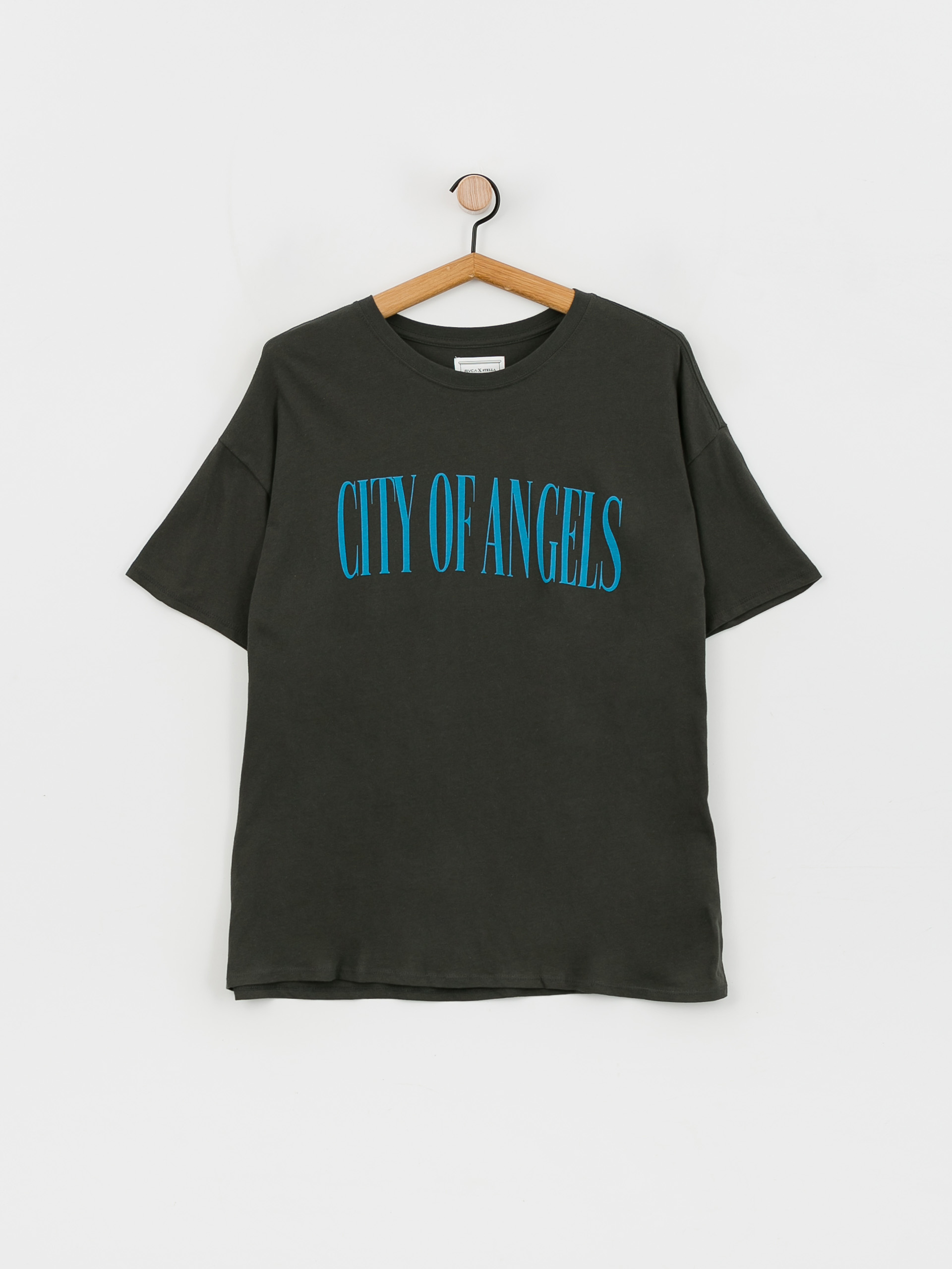 RVCA City Of Angels T-shirt Wmn - grey (washed black)