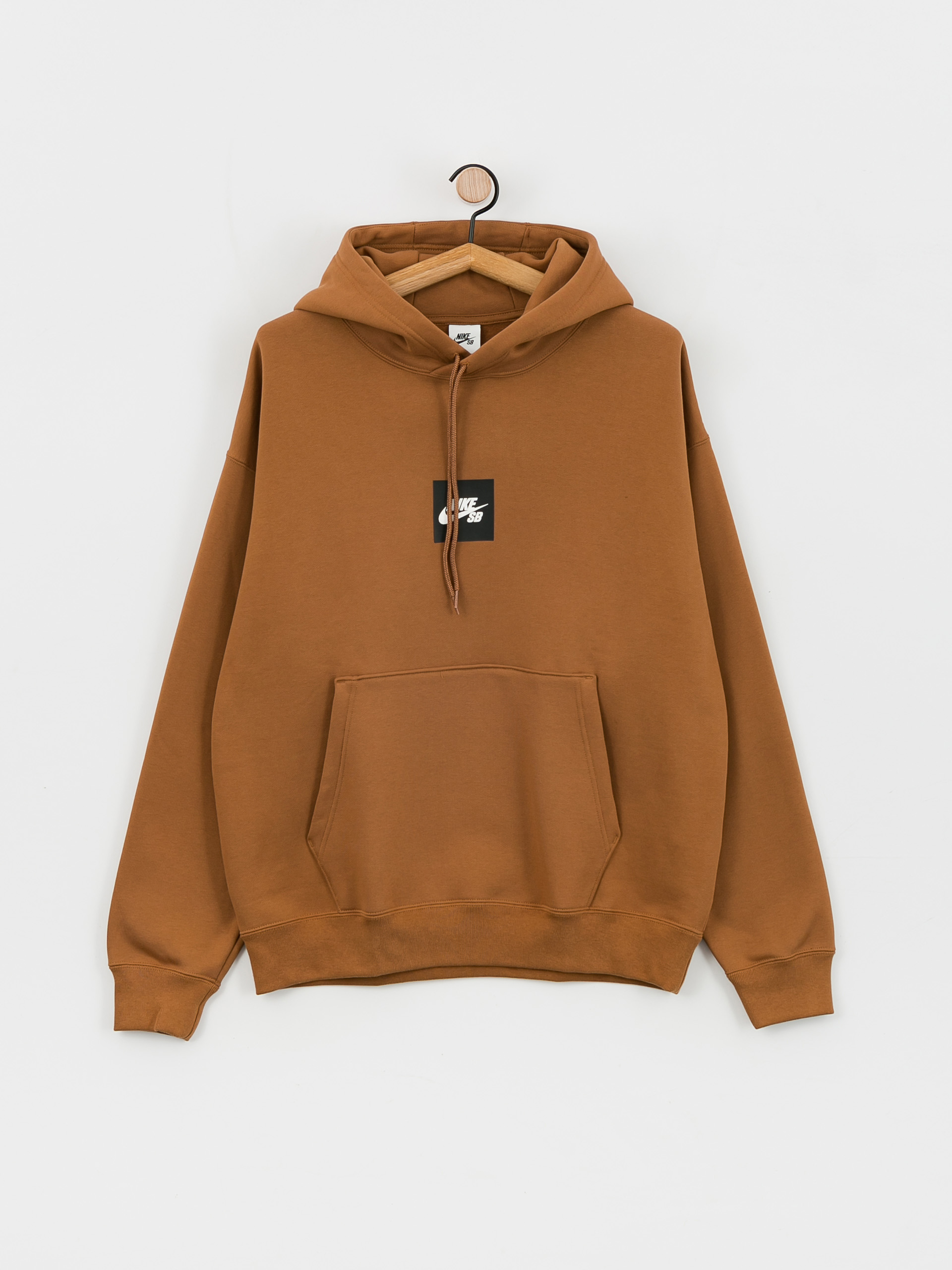 Nike SB Box Logo HD Hoodie (ale brown)