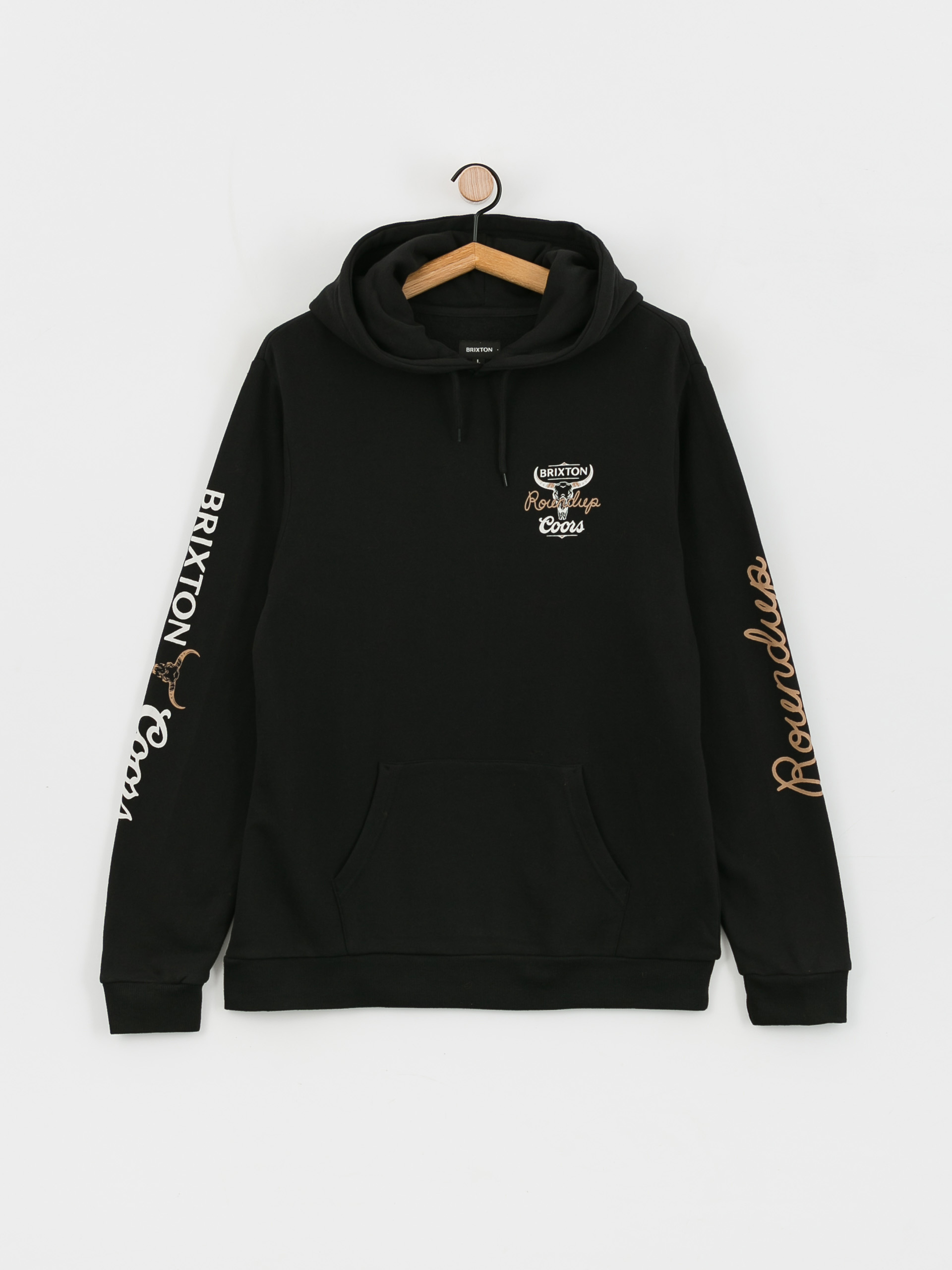 Brixton Coors Roundup HD Hoodie (black)
