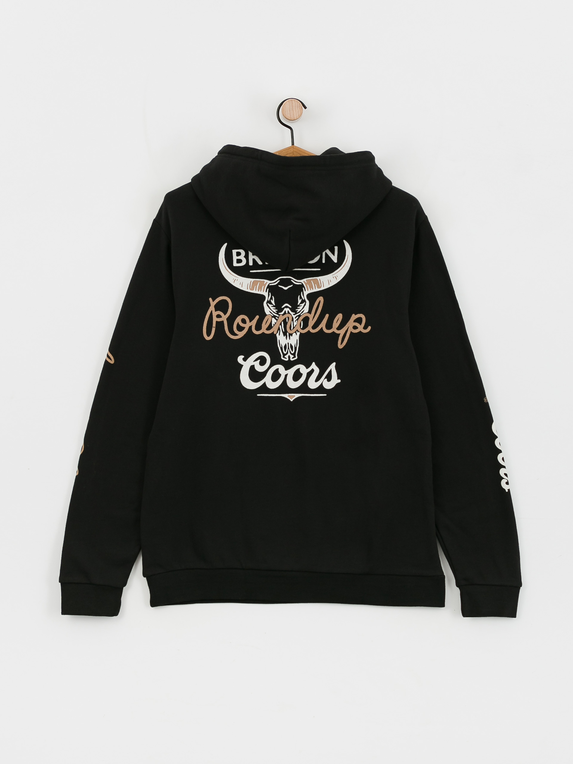 Brixton Coors Roundup HD Hoodie (black)