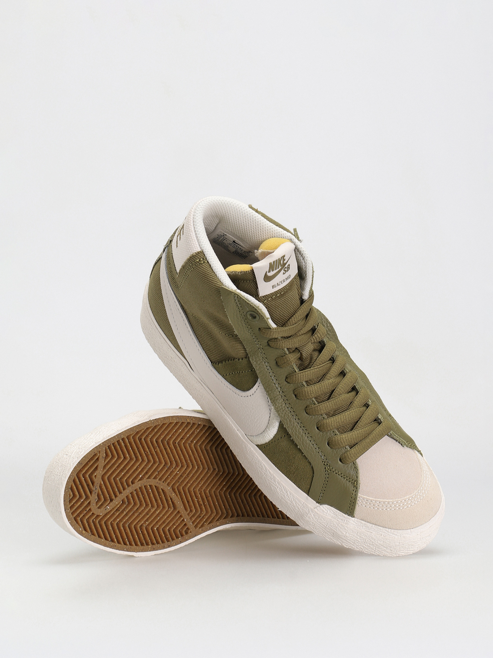 Nike SB Zoom Blazer Mid Prm Plus Schuhe (pilgrim/phantom)