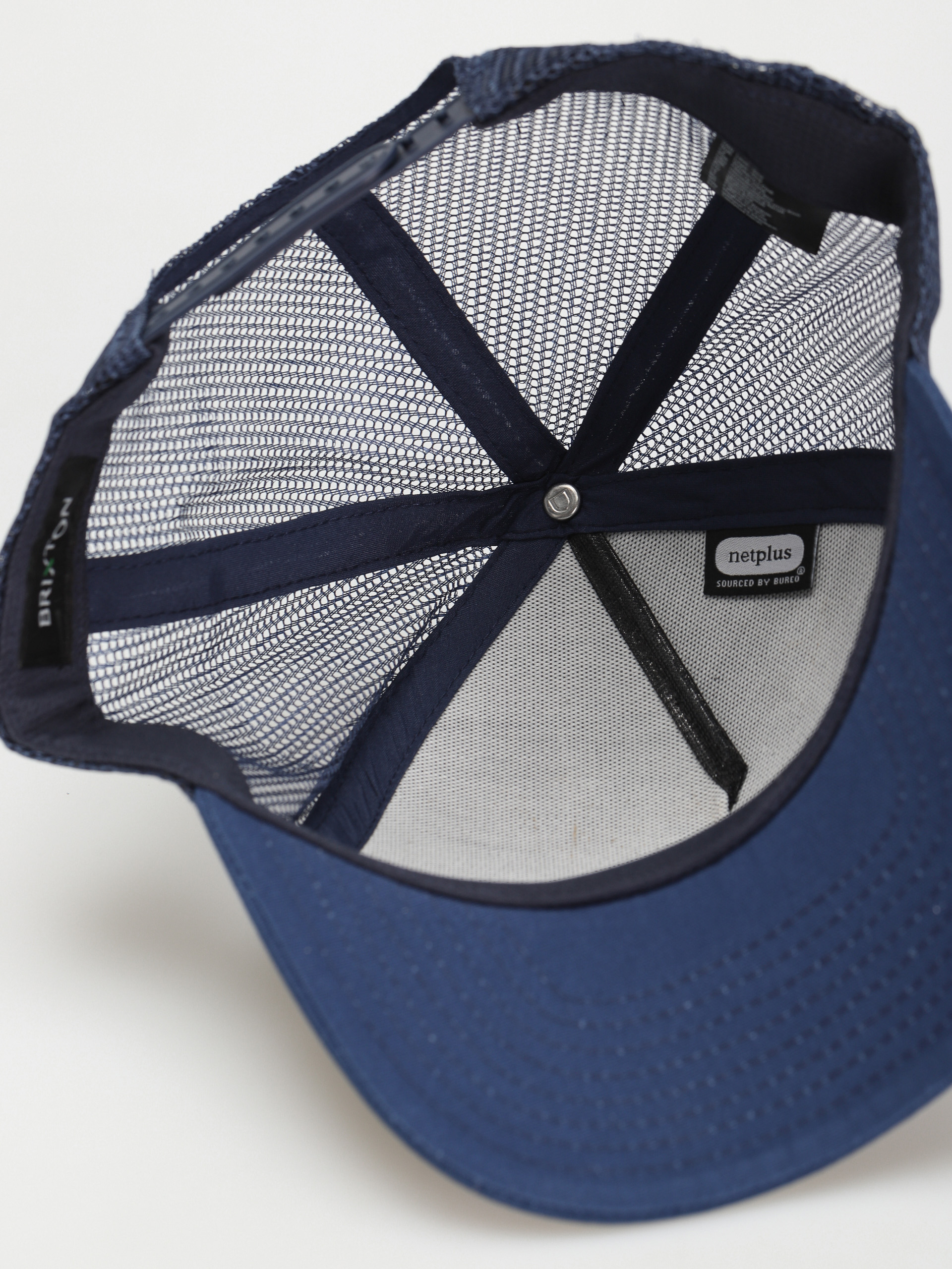 Brixton Alpha Block X C Mp Mesh Cap (navy/navy)