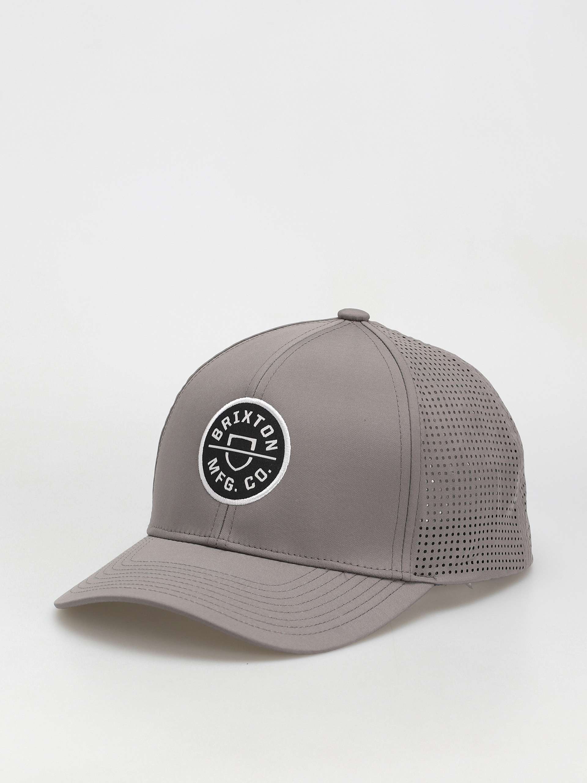 Brixton Crest X Mp Snapback Cap (grey/grey)