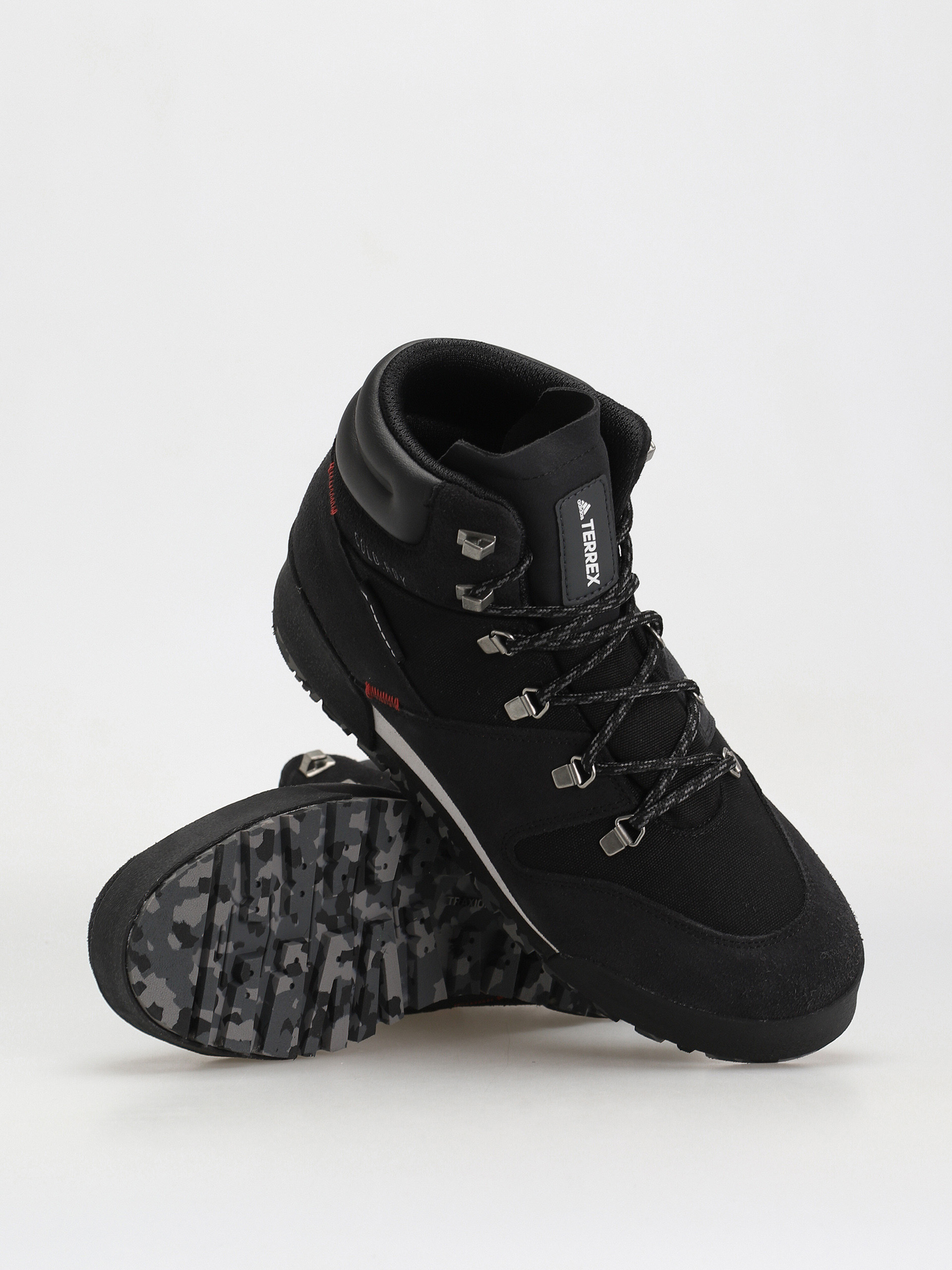 adidas Terrex Snowpitch C.RDY Shoes (cblack/cblack/scarle)