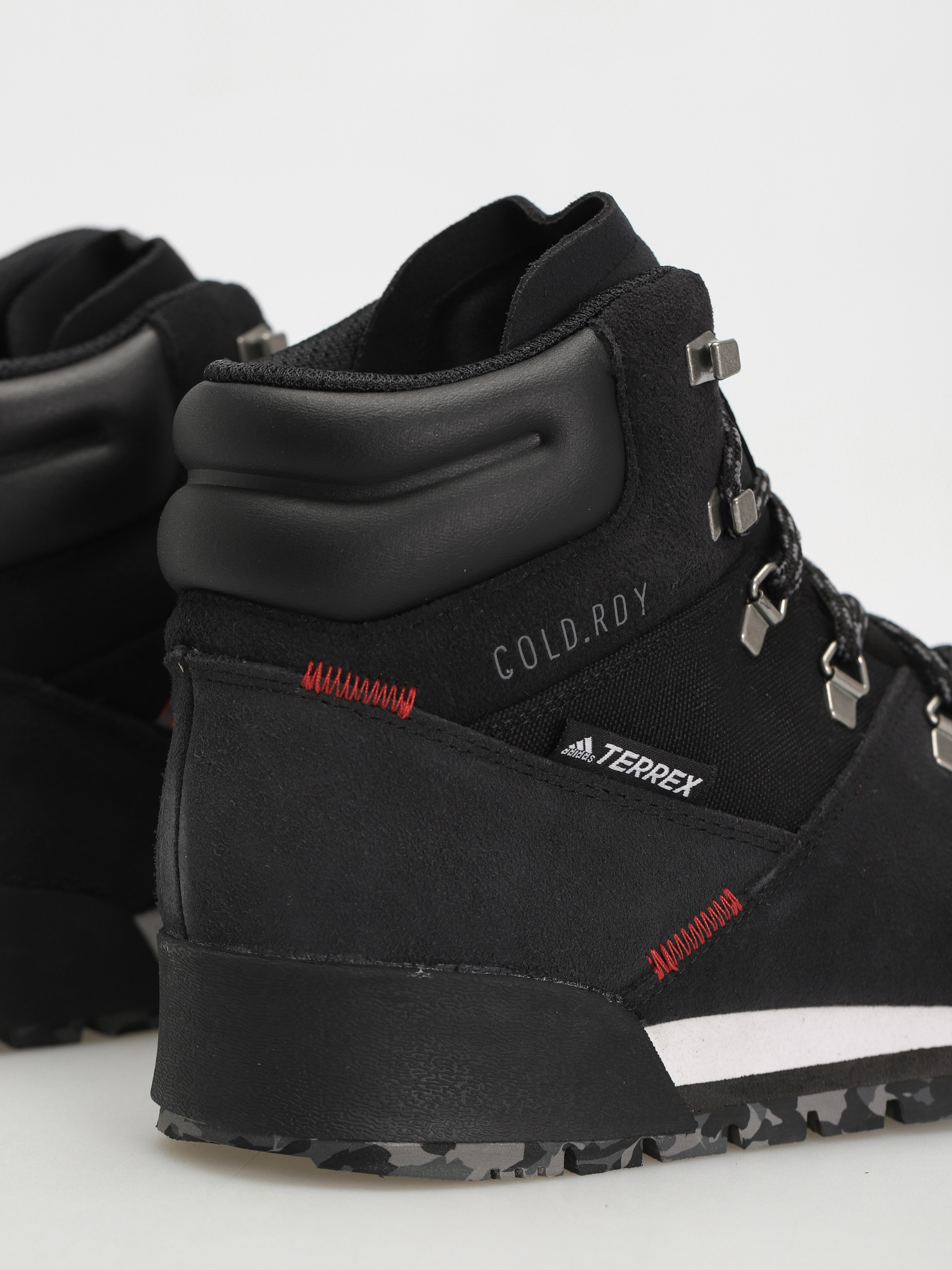 adidas Terrex Snowpitch C.RDY Shoes (cblack/cblack/scarle)