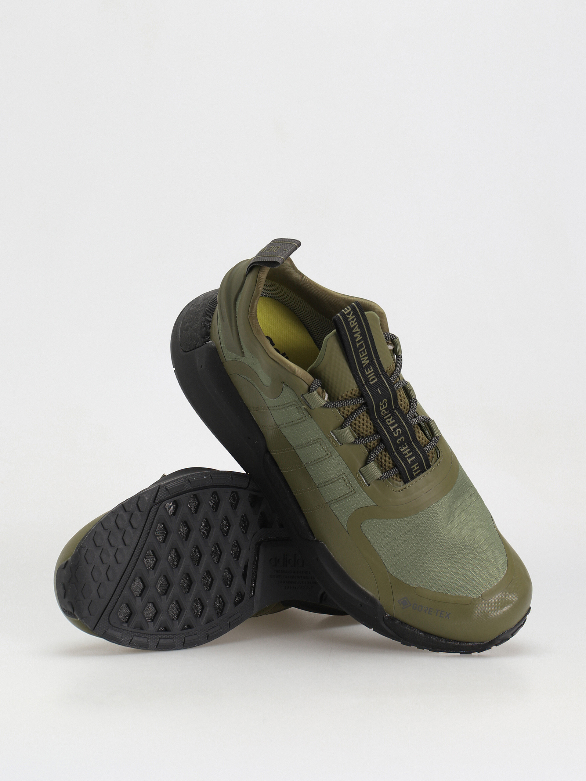 adidas gazelle silver green womens Shop White Mens NMD V3 Lace Up Sneakers – Shoebacca main image 0