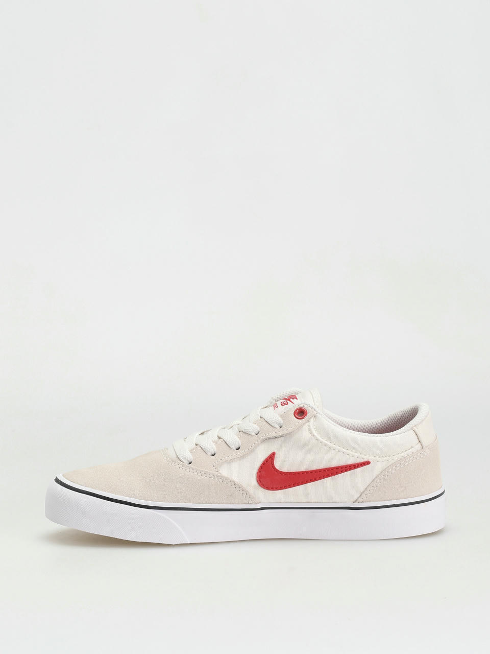 Nike SB Chron 2 Shoes - beige (summit white/university red phantom)