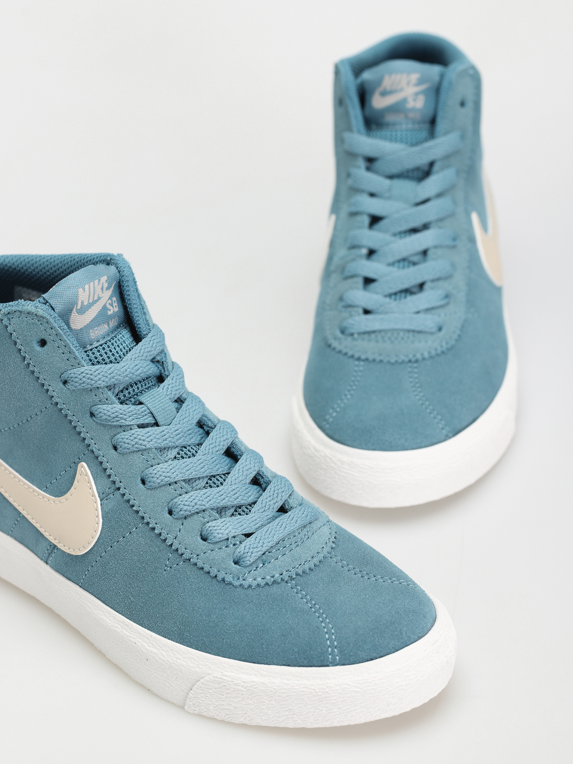 Nike SB Bruin High Shoes (noise aqua/lt orewood brn noise aqua)