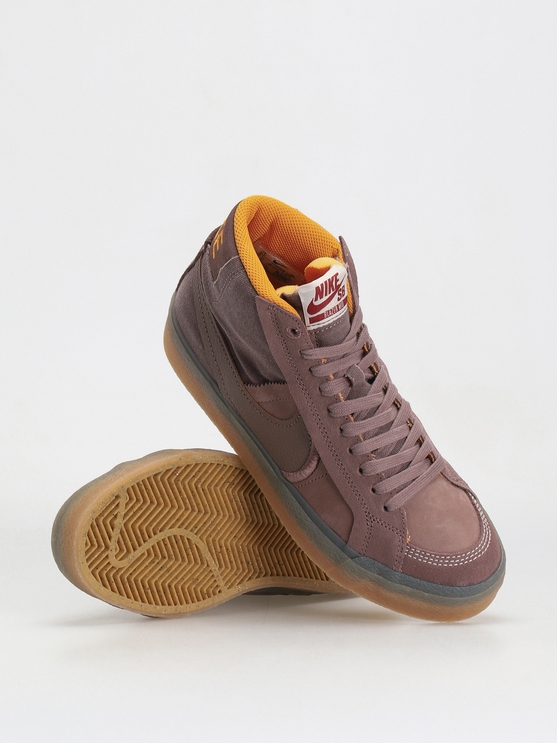 Nike SB Zoom Blazer Mid Premium Schuhe (plum eclipse/plum eclipse kumquat)