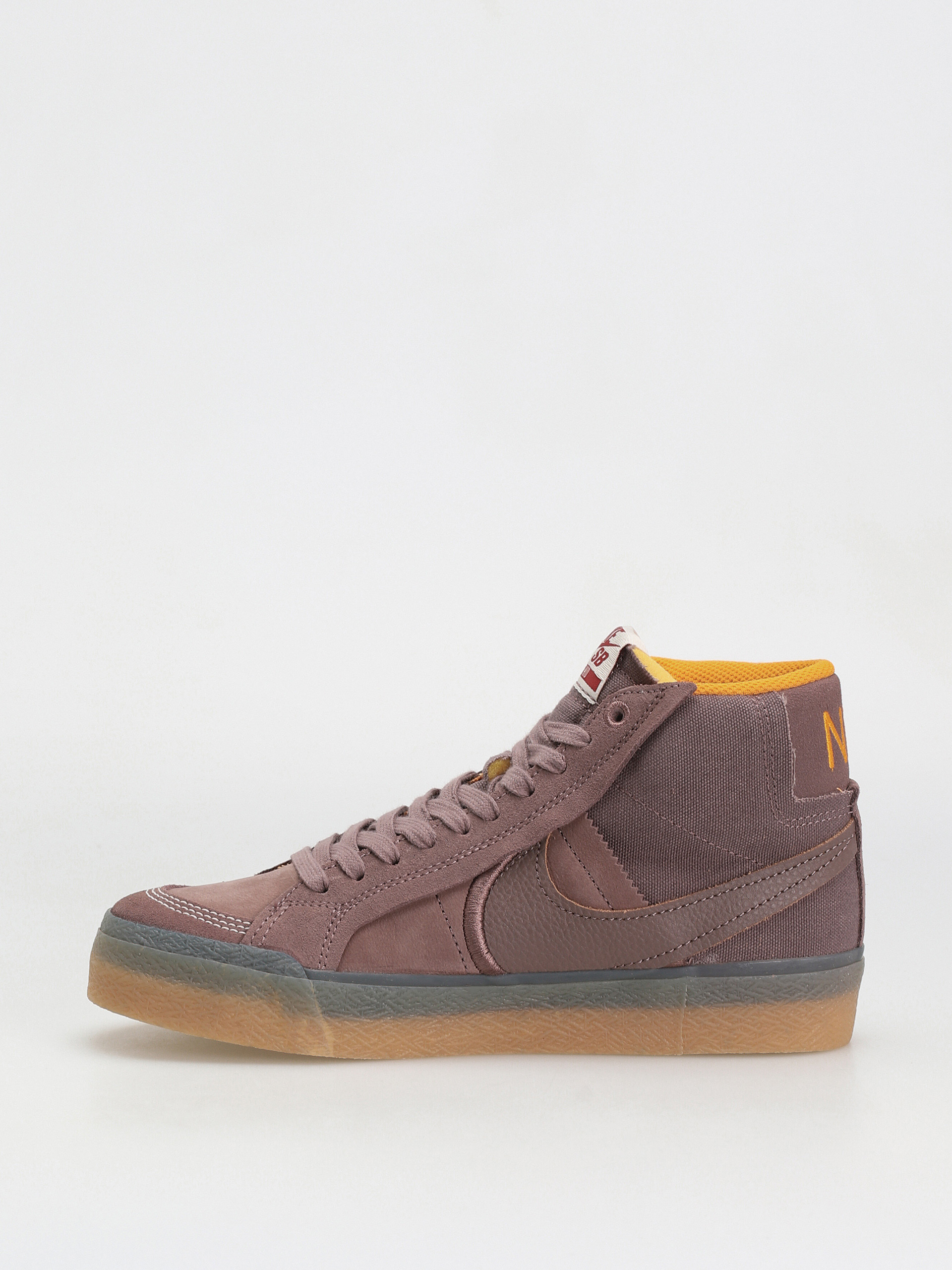 Nike SB Zoom Blazer Mid Premium Schuhe (plum eclipse/plum eclipse kumquat)